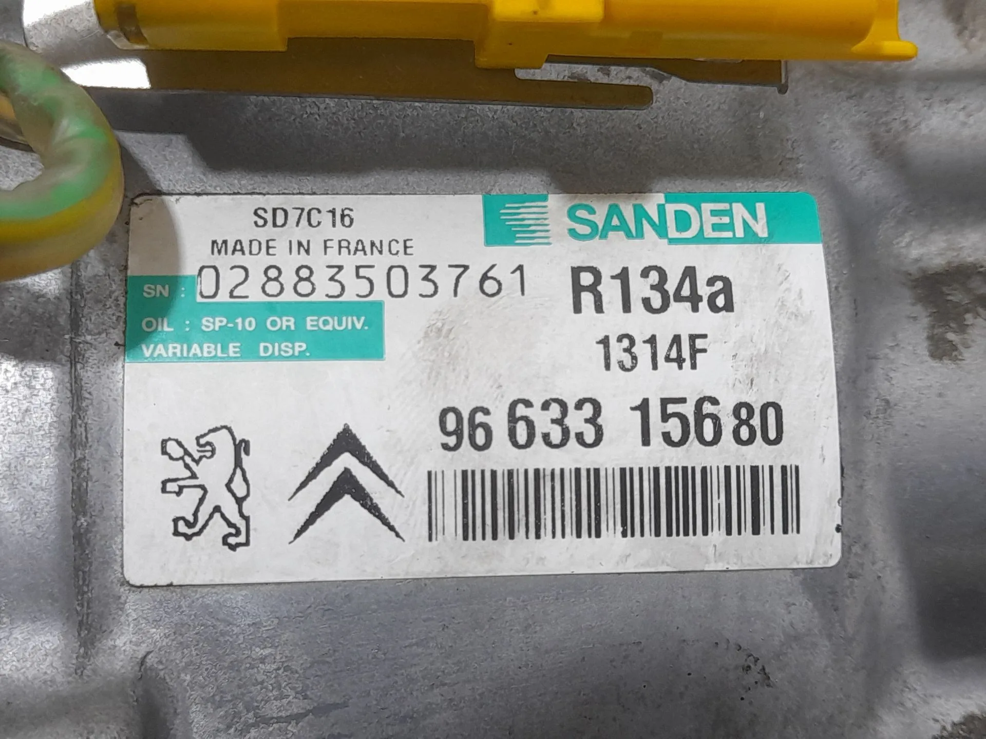 Compresor Aire Acondicionado para Citroën C6 (Td_)