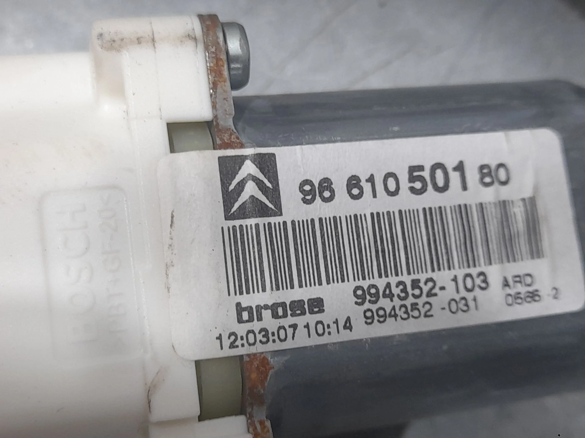Elevalunas Trasero Derecho para Citroën C6 (Td_)