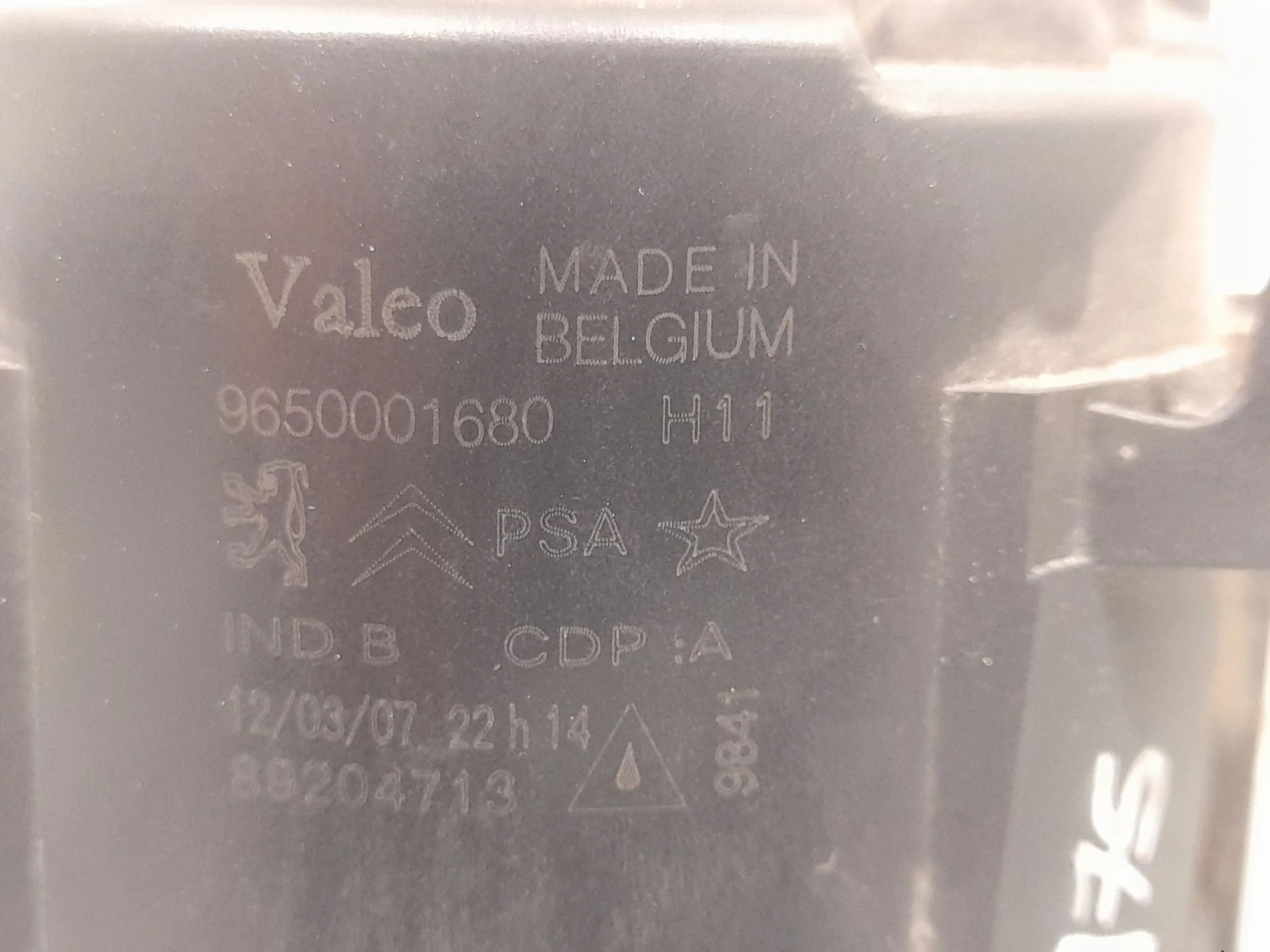 Faro Antiniebla Izquierdo para Citroën C6 (Td_)
