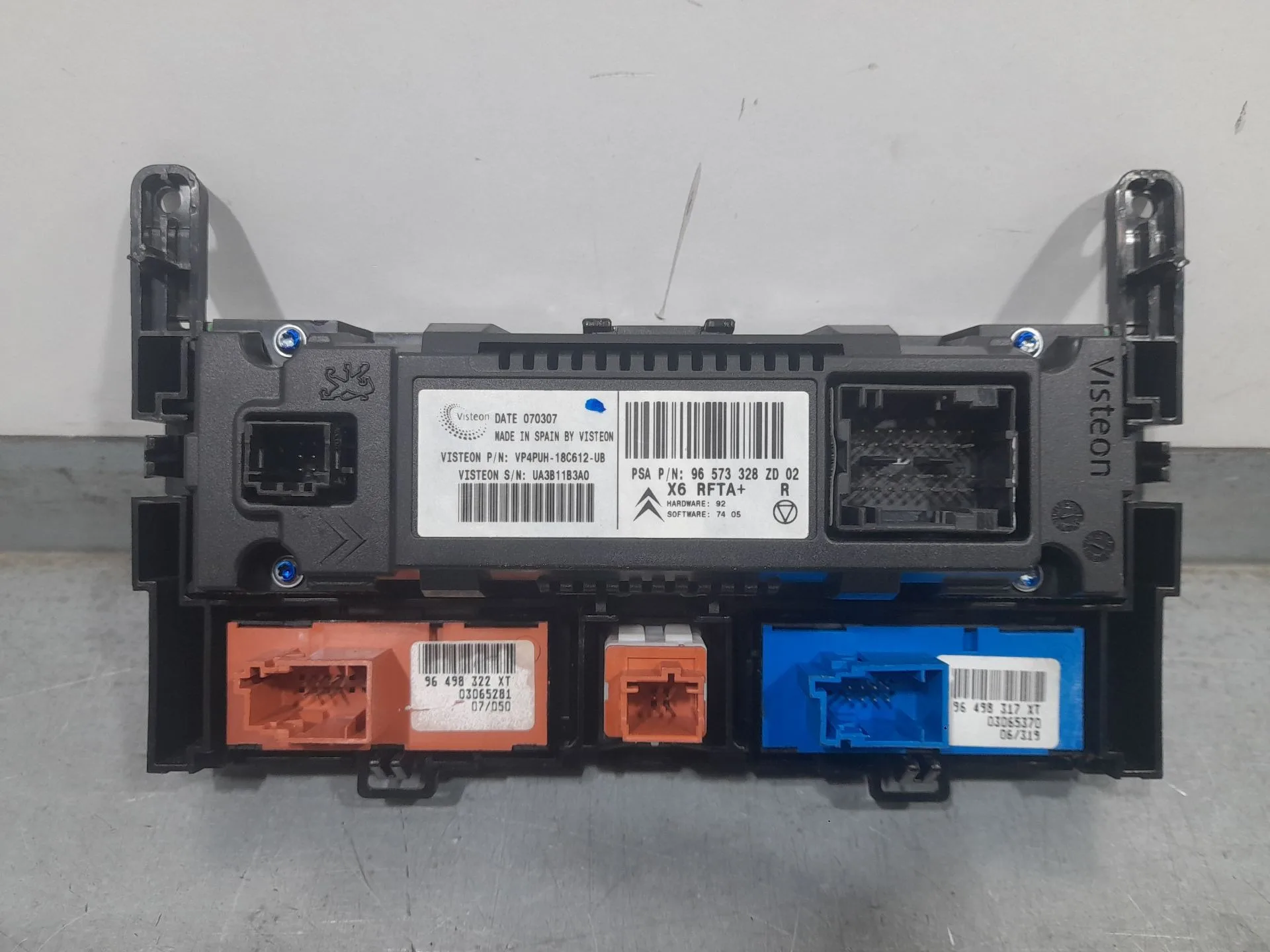 Mando Climatizador para Citroën C6 (Td_)