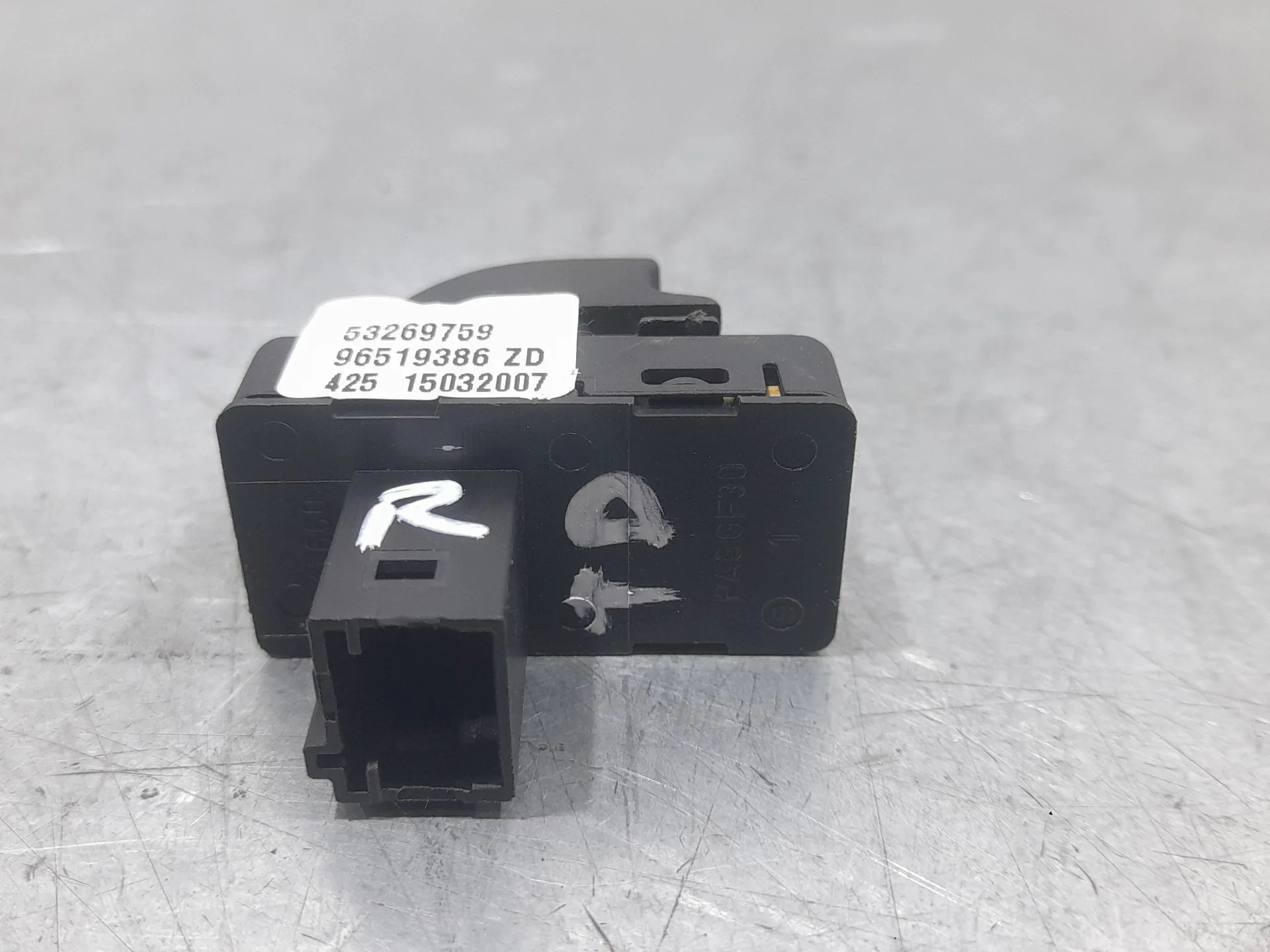 Mando Elevalunas Trasero Derecho para Citroën C6 (Td_)