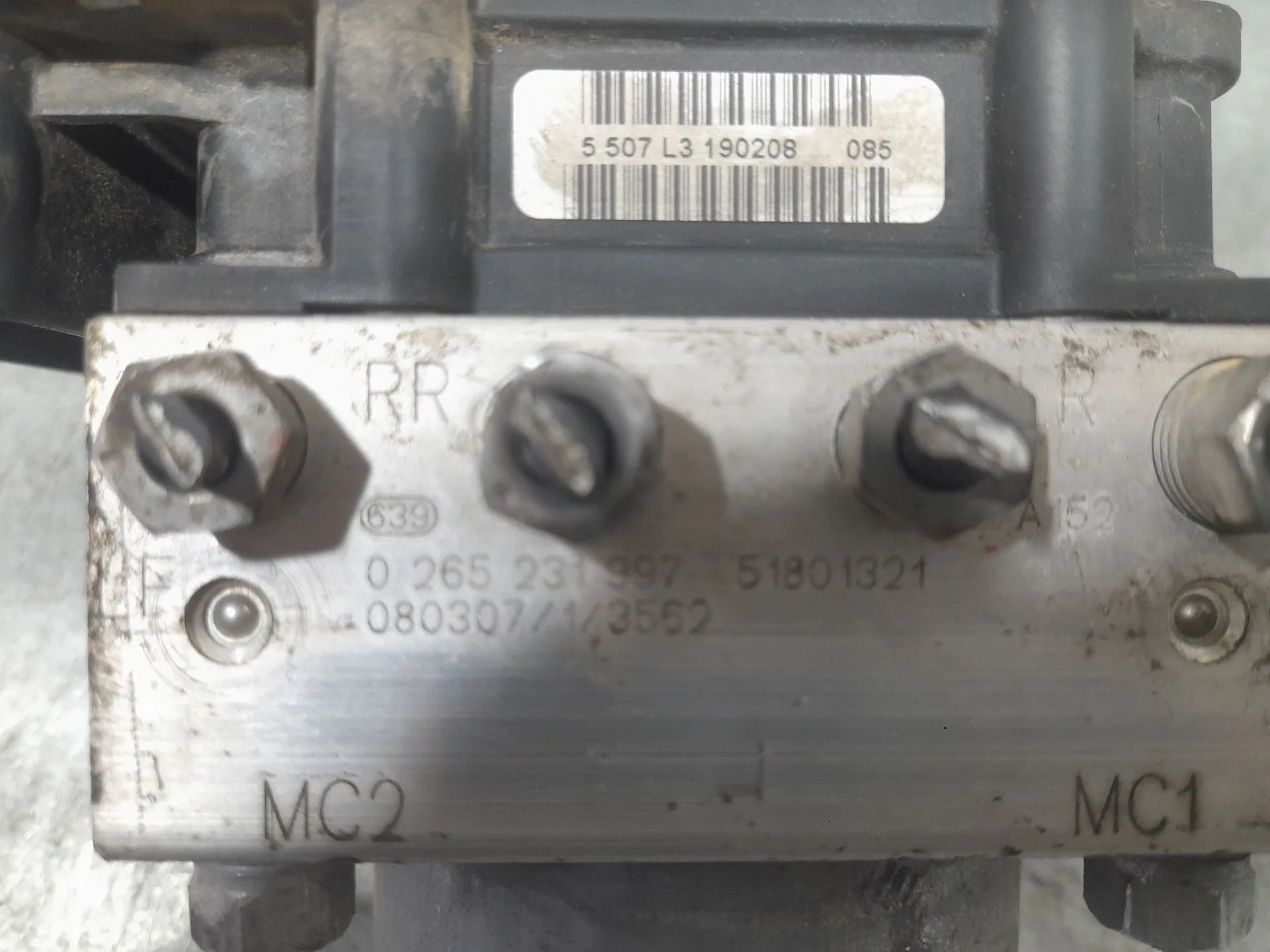 Abs para Citroën Nemo Monospace