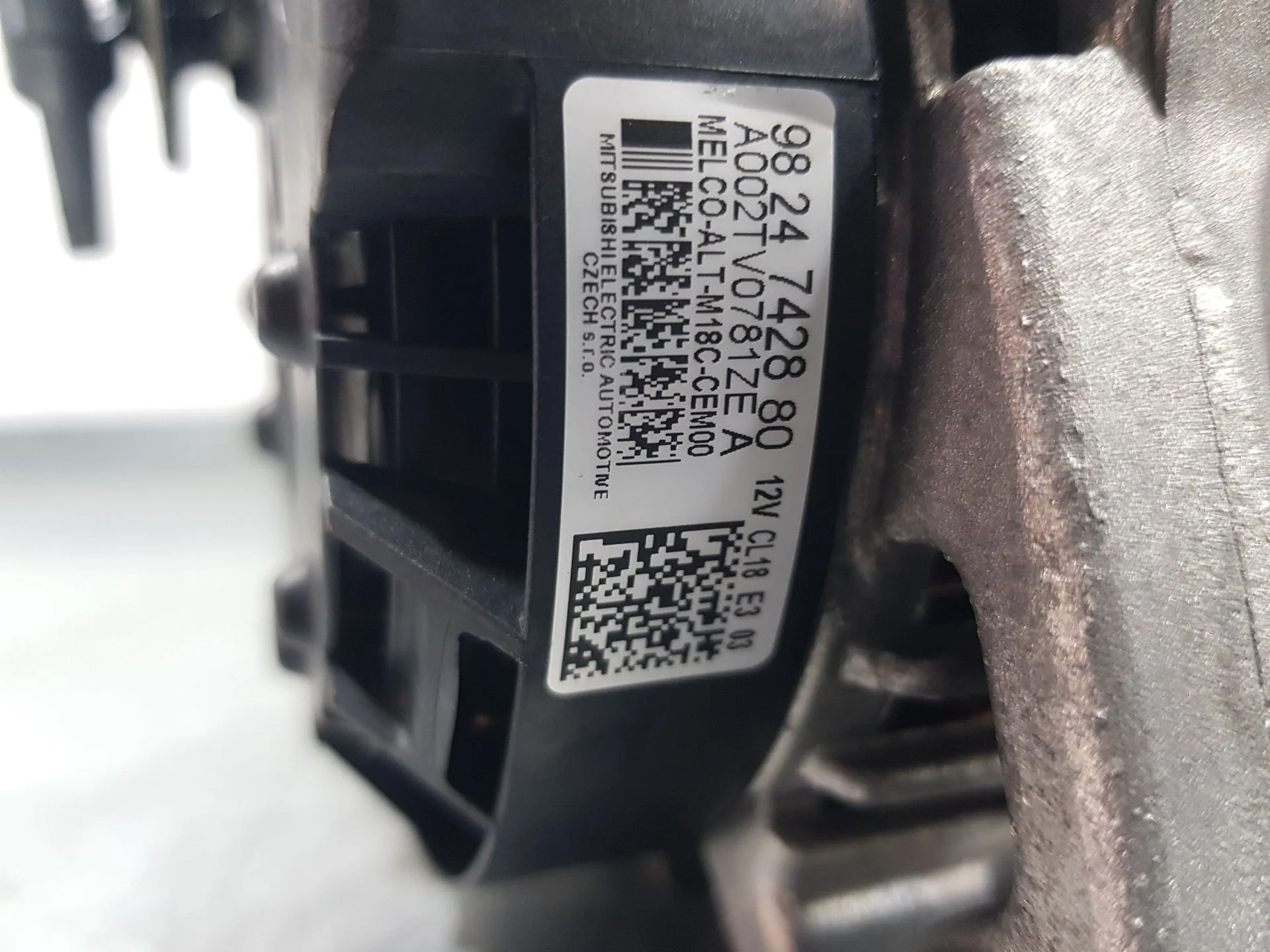 Alternador para Citroën Berlingo Furgoneta/Monovolumen (K9)