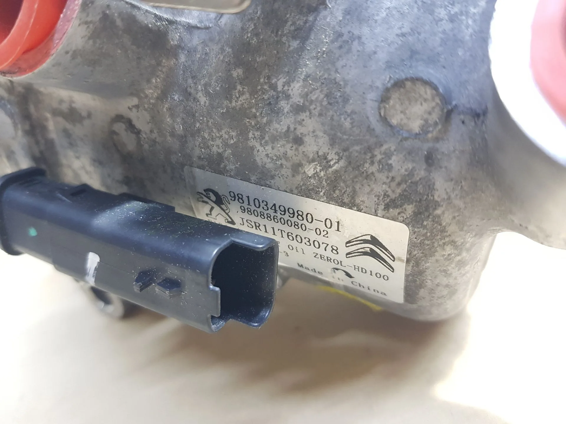 Compresor Aire Acondicionado para Citroën Berlingo Furgoneta/Monovolumen (K9)