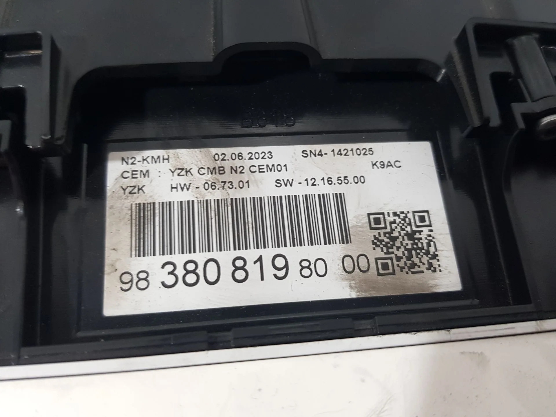 Cuadro Instrumentos para Citroën Berlingo Furgoneta/Monovolumen (K9)