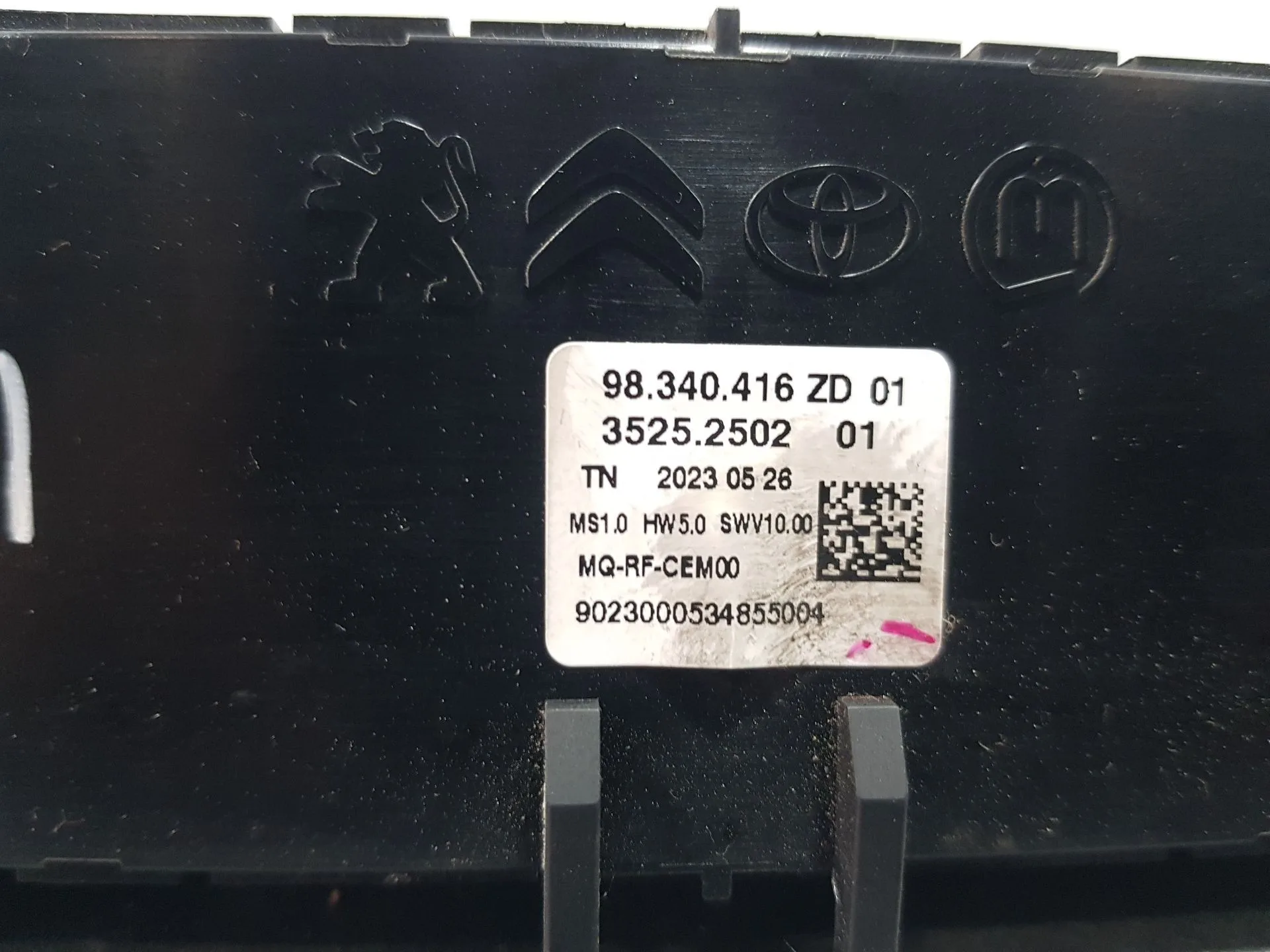 Mando Calefaccion / Aire Acondicionado para Citroën Berlingo Furgoneta/Monovolumen (K9)