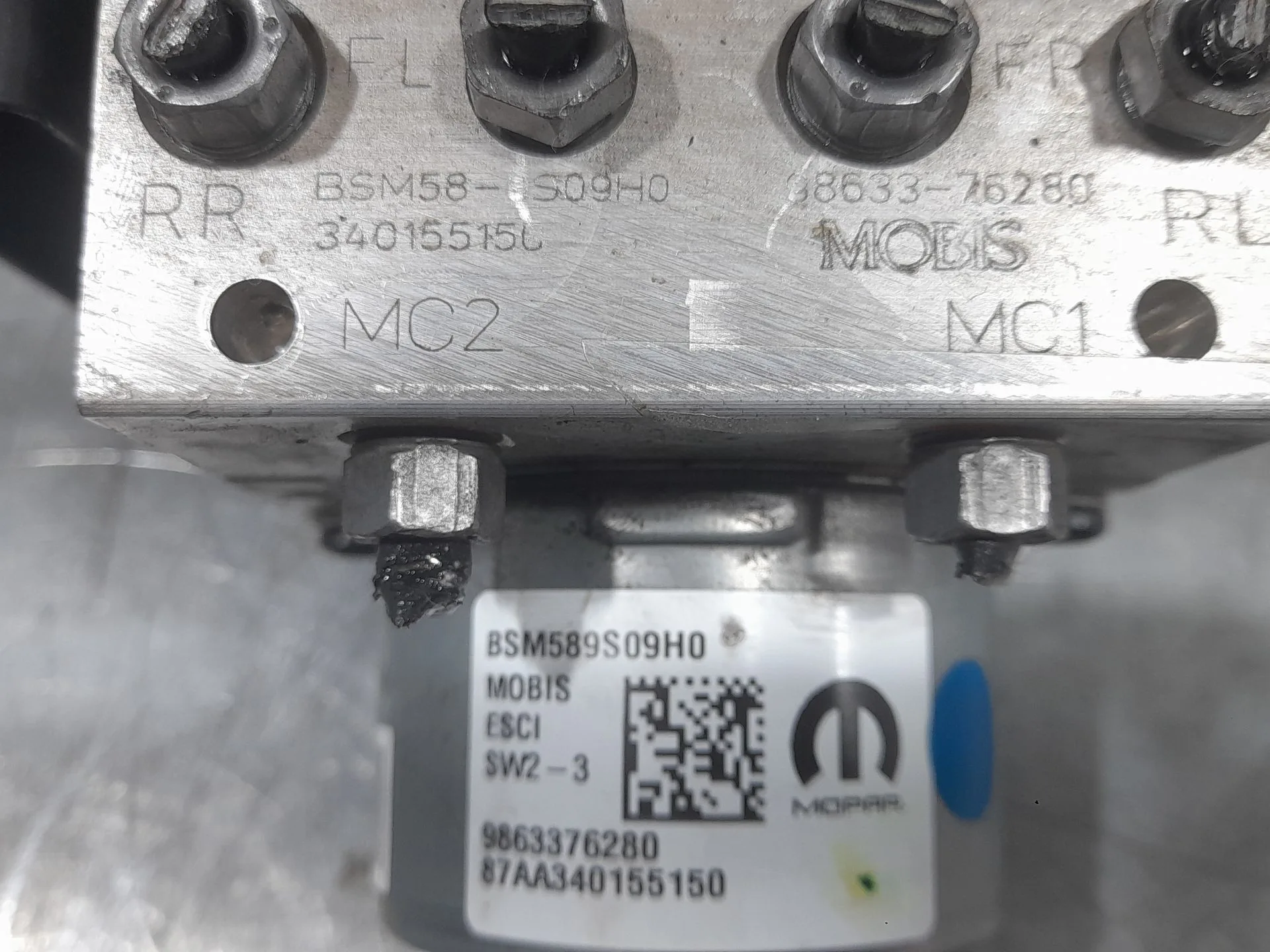 Abs para Citroën Berlingo Furgoneta/Monovolumen (K9)