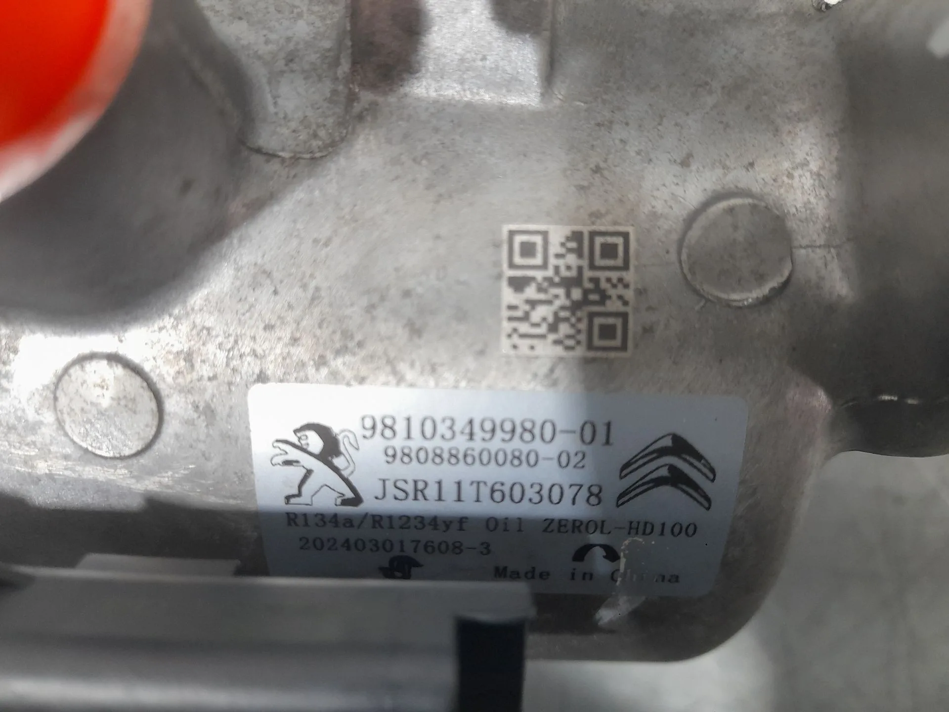Compresor Aire Acondicionado para Citroën Berlingo Furgoneta/Monovolumen (K9)
