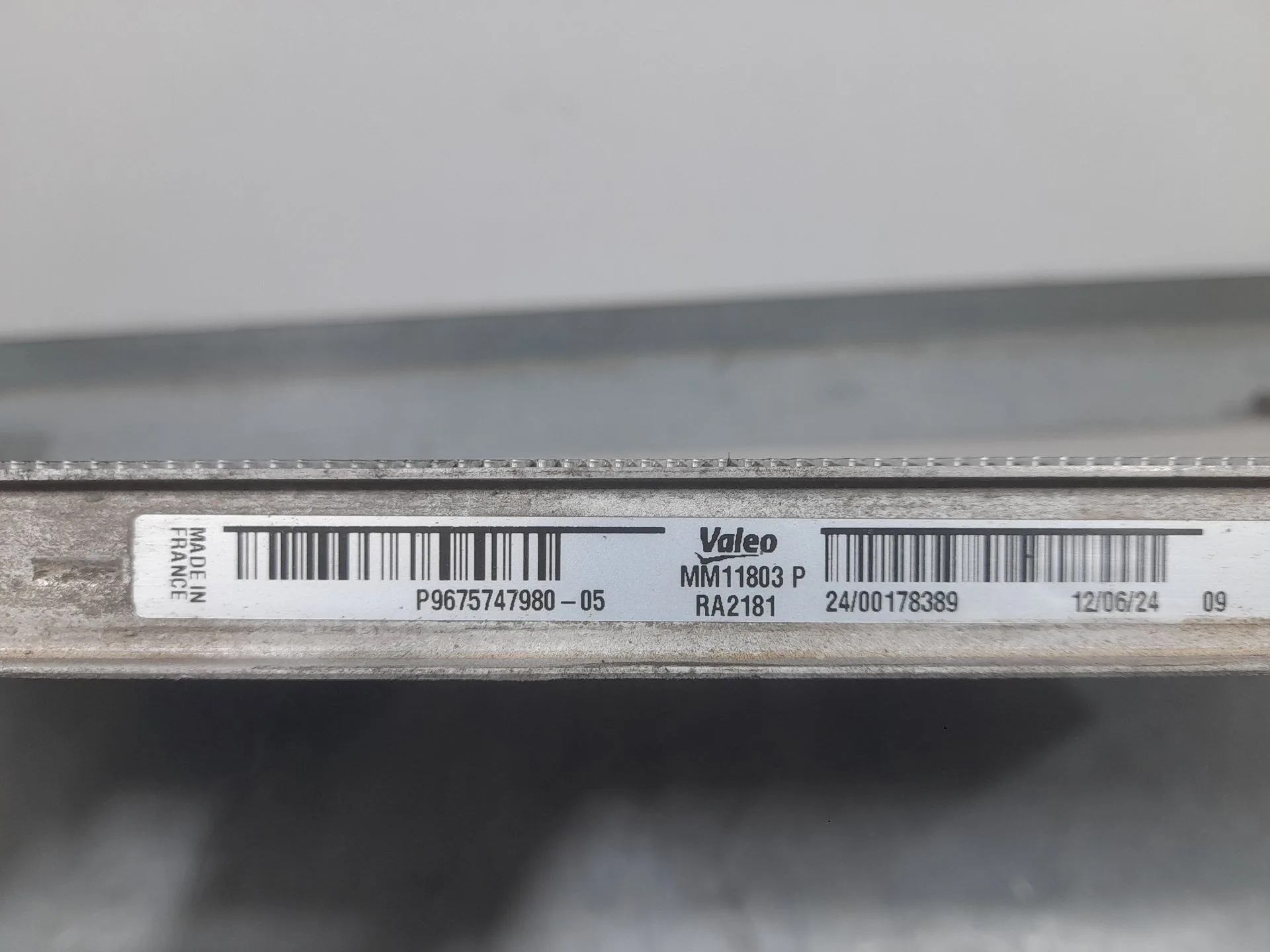 Radiador Agua para Citroën Berlingo Furgoneta/Monovolumen (K9)