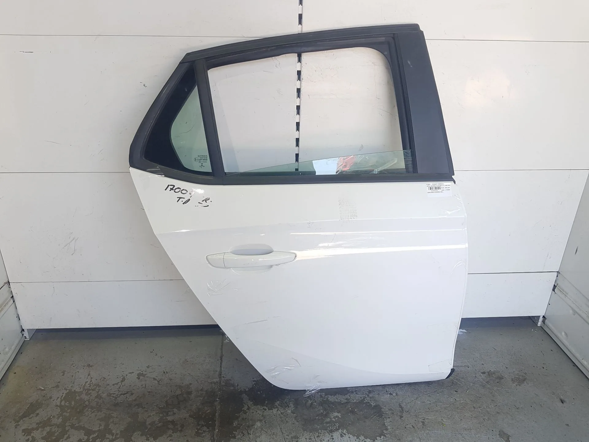 Puerta Trasera Derecha para Opel Corsa F (P2Jo)