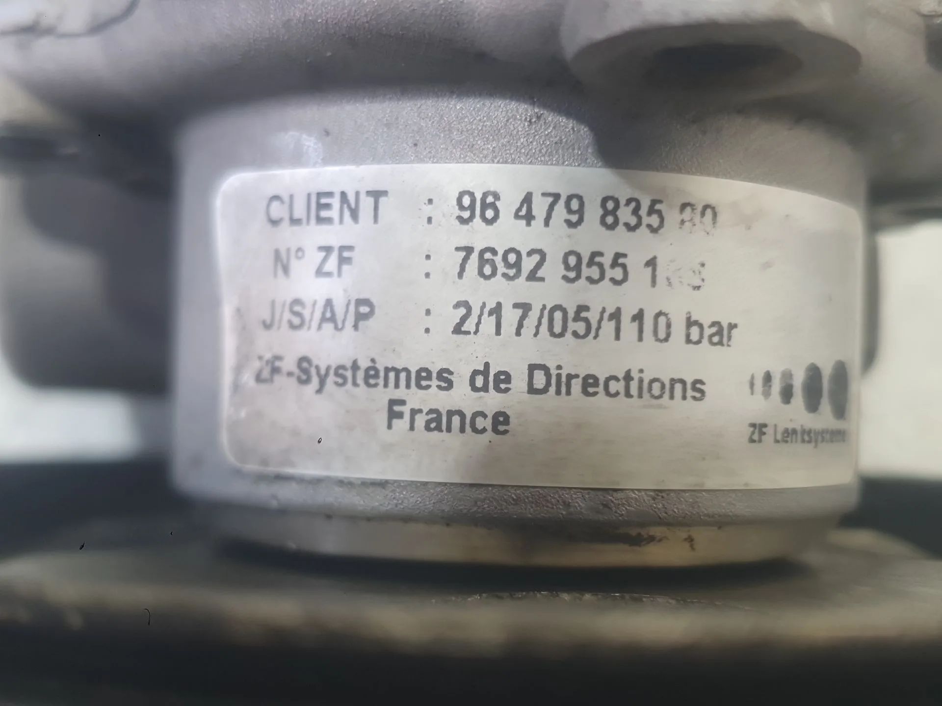 Bomba Direccion para Lancia Phedra (179_)