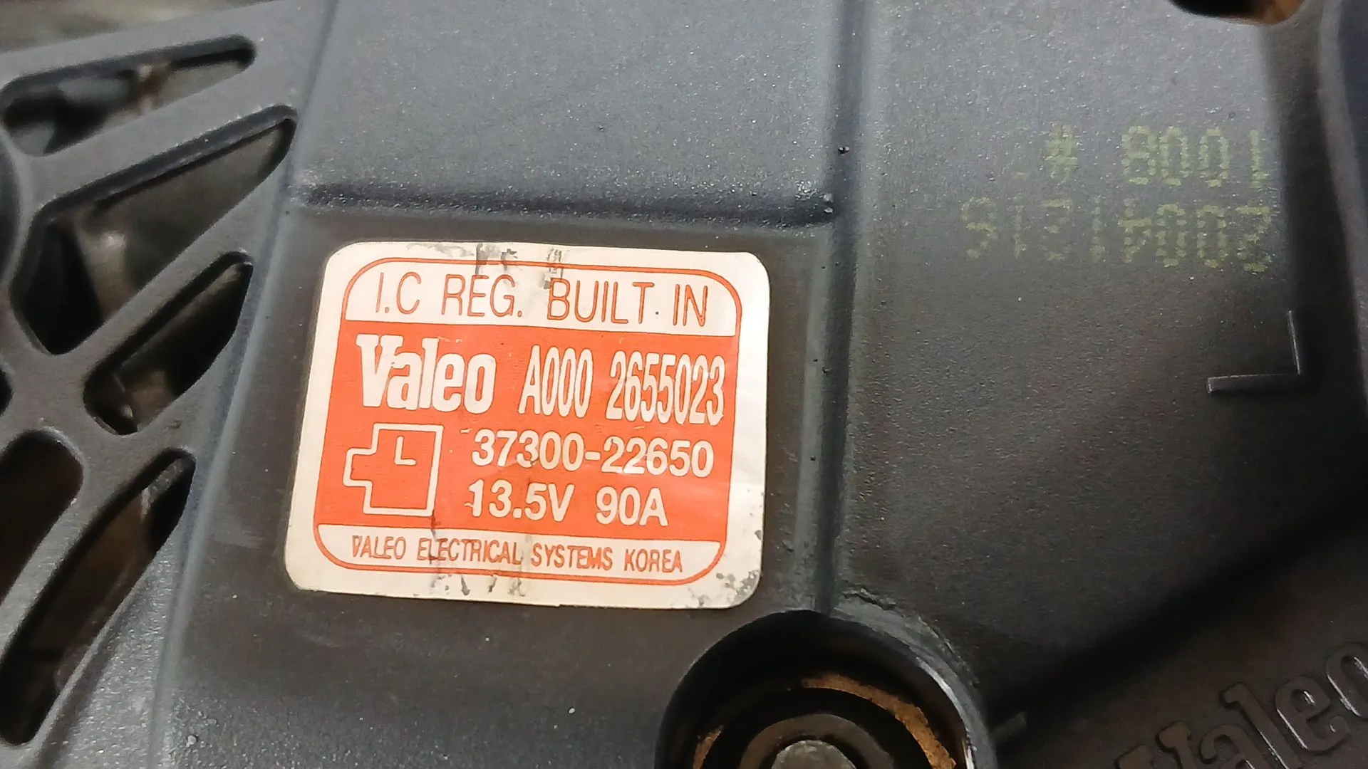 Alternador para Kia Cerato I Sedan (Ld)