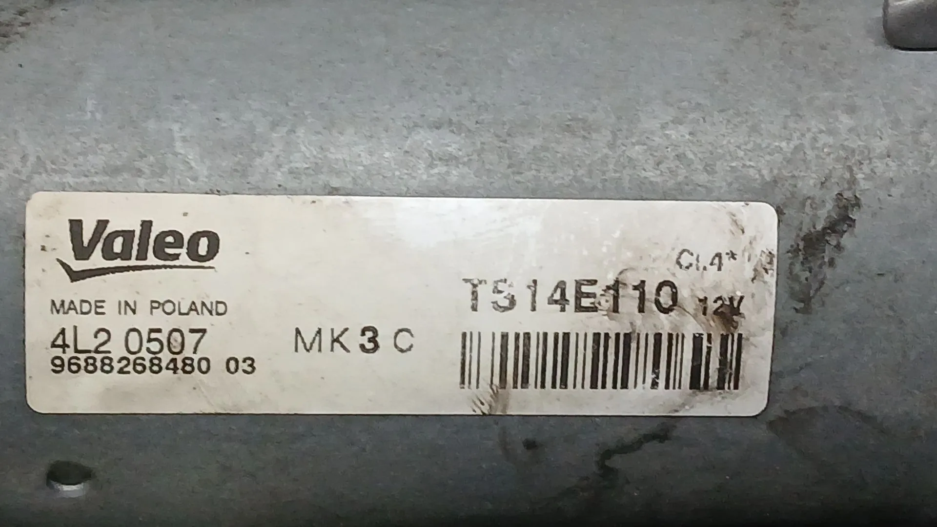 Motor Arranque para Citroën C-Elysee (Dd_)