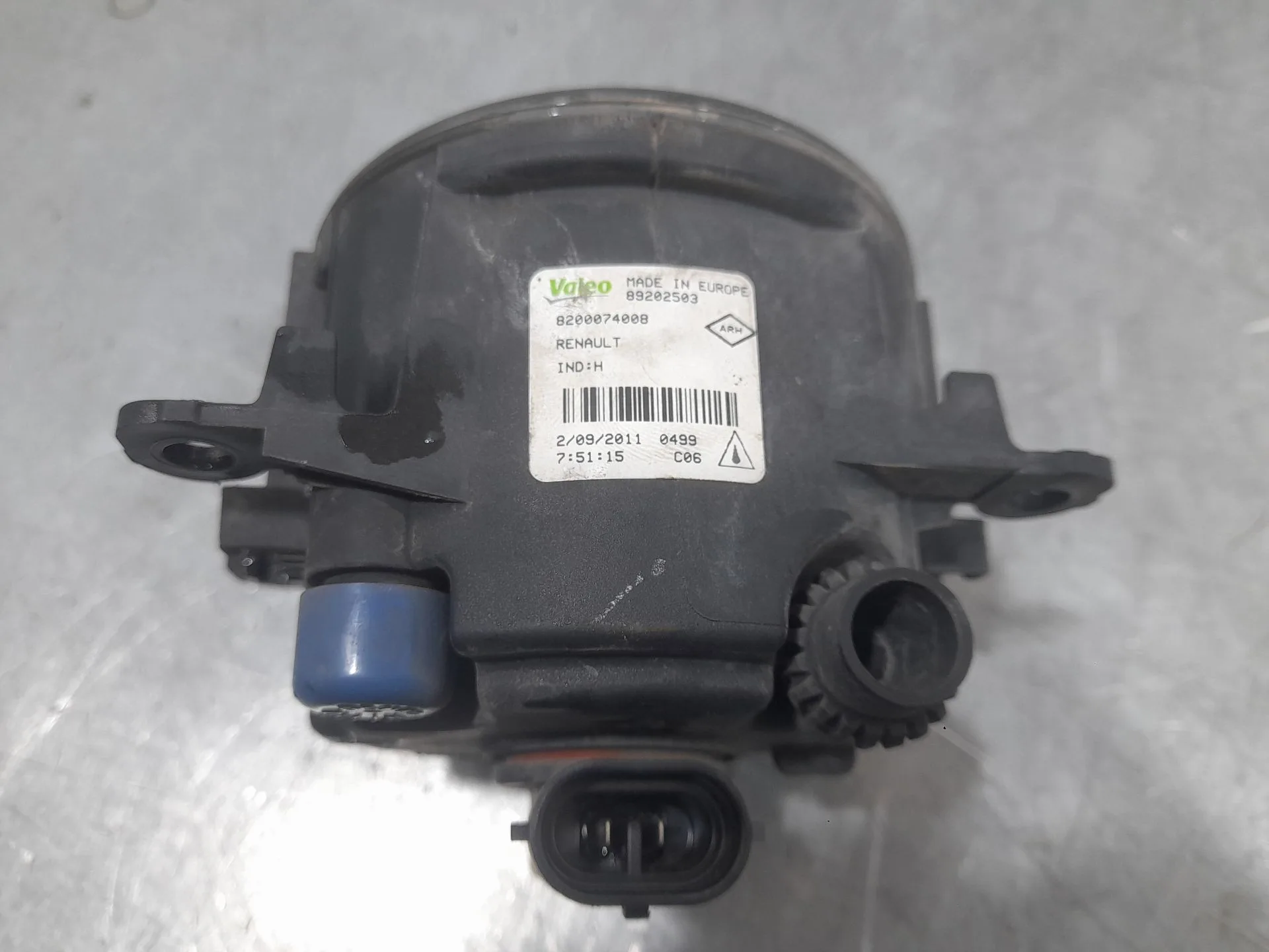 Faro Antiniebla Izquierdo para Renault Megane Iii Grandtour (Kz0/1)