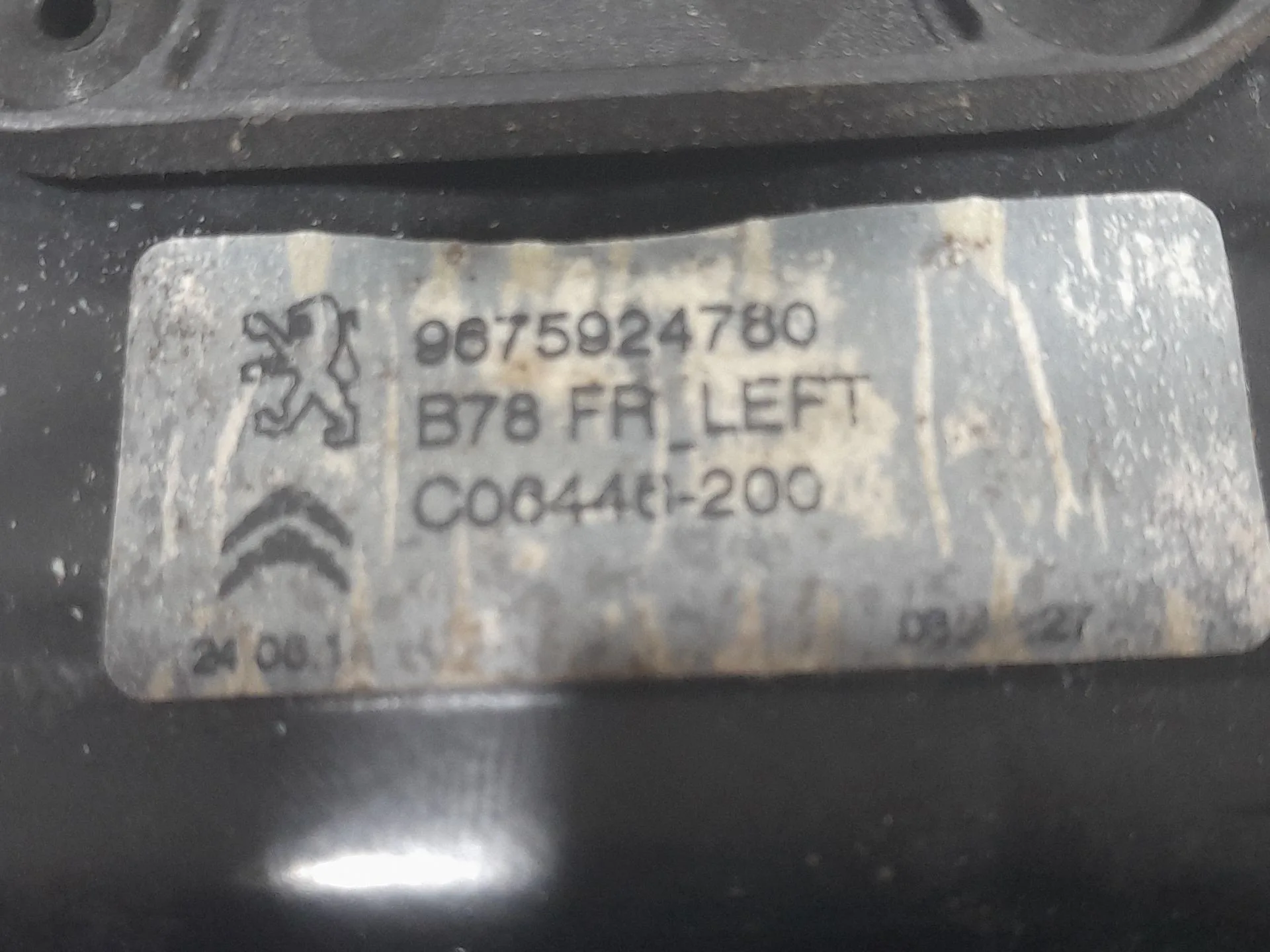 Elevalunas Delantero Izquierdo para Citroën C4 Picasso Ii