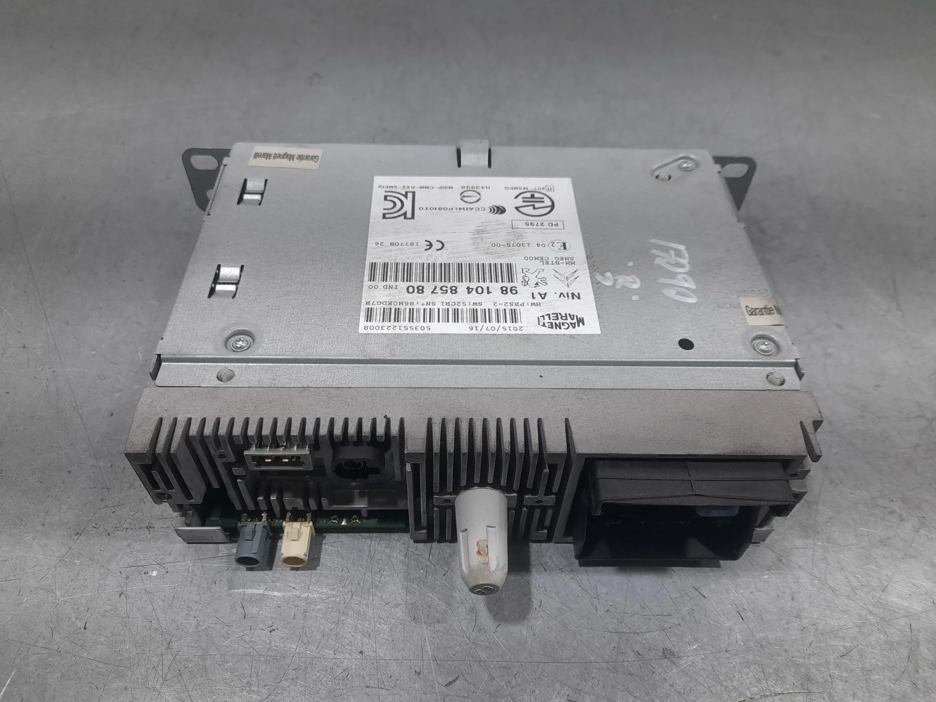 Sistema Audio / Radio para Citroën C4 Picasso Ii