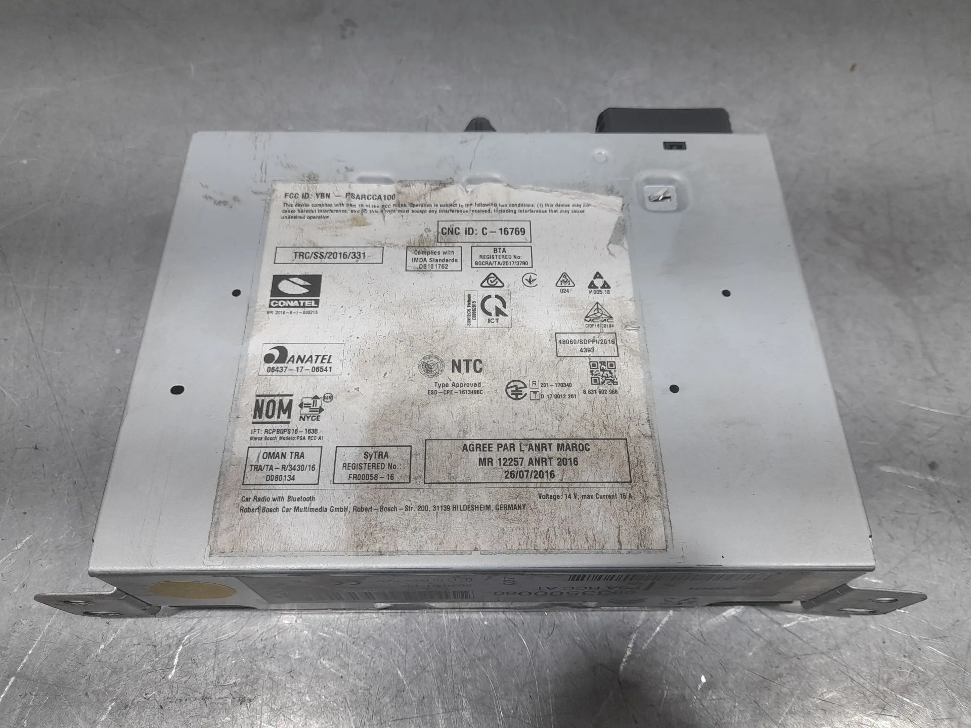 Sistema Audio / Radio para Opel Corsa F (P2Jo)