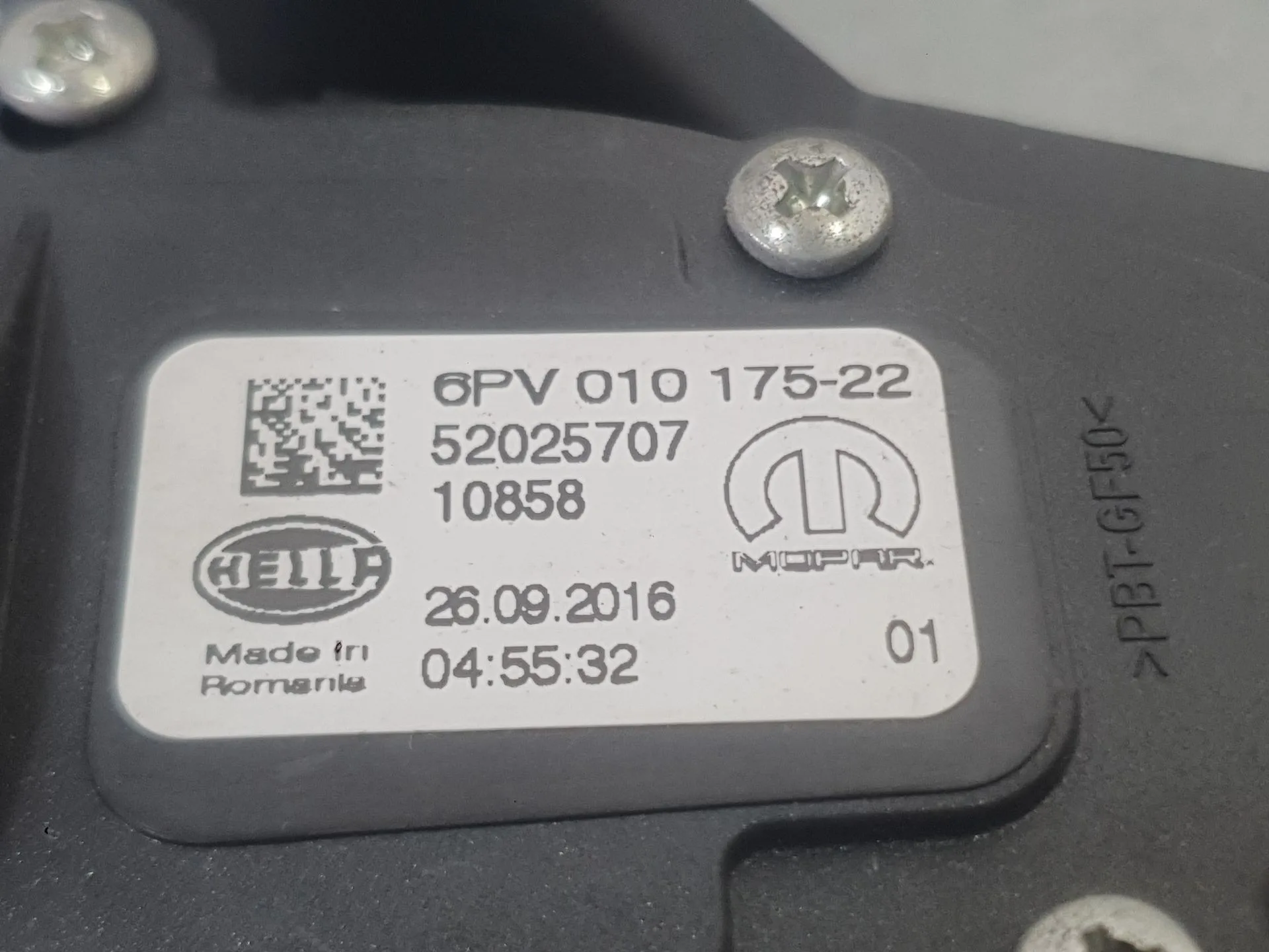 Potenciometro Pedal para Fiat Tipo Hatchback (356_, 357_)
