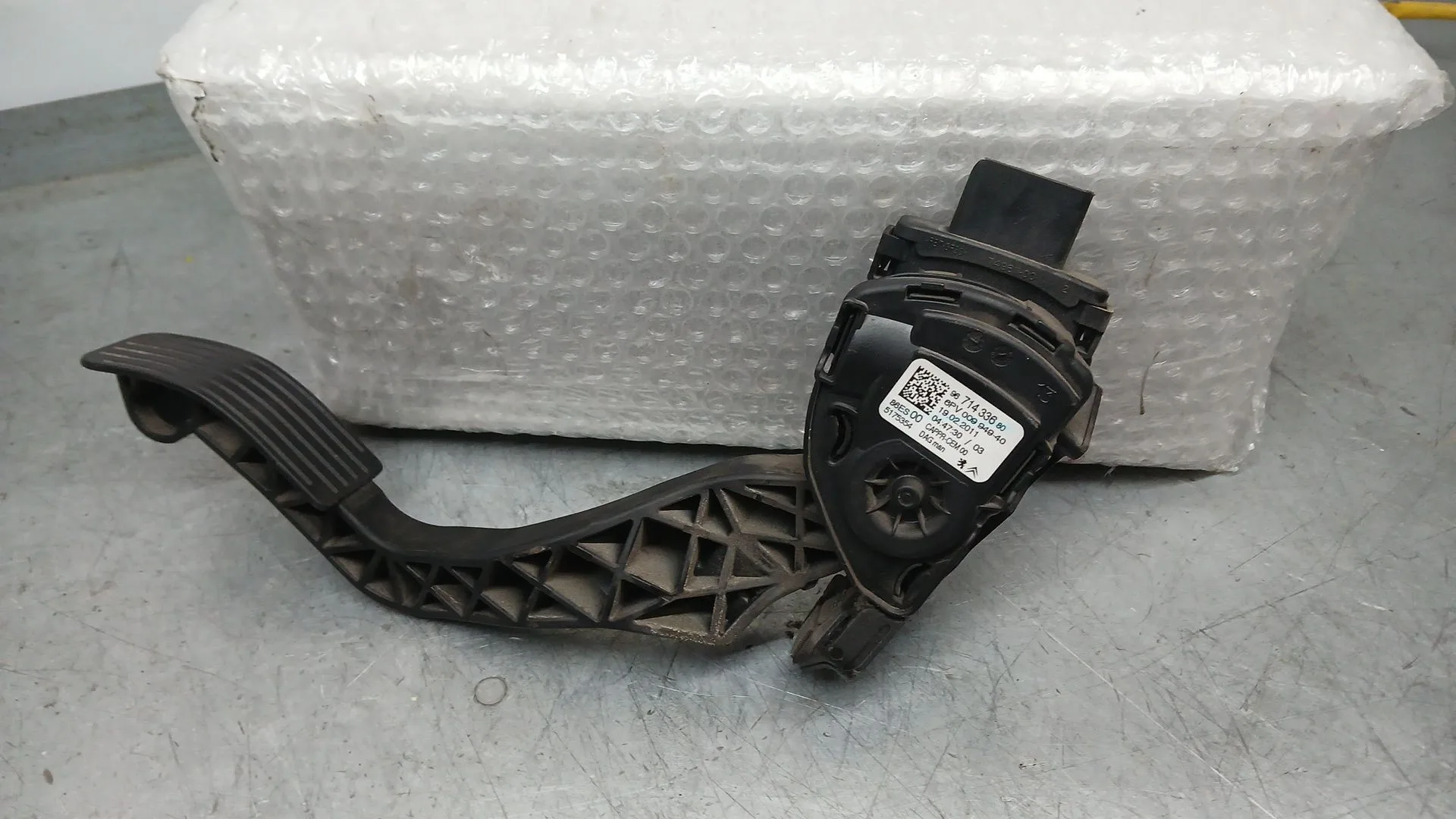 Potenciometro Pedal para Peugeot 308 I (4A_, 4C_)