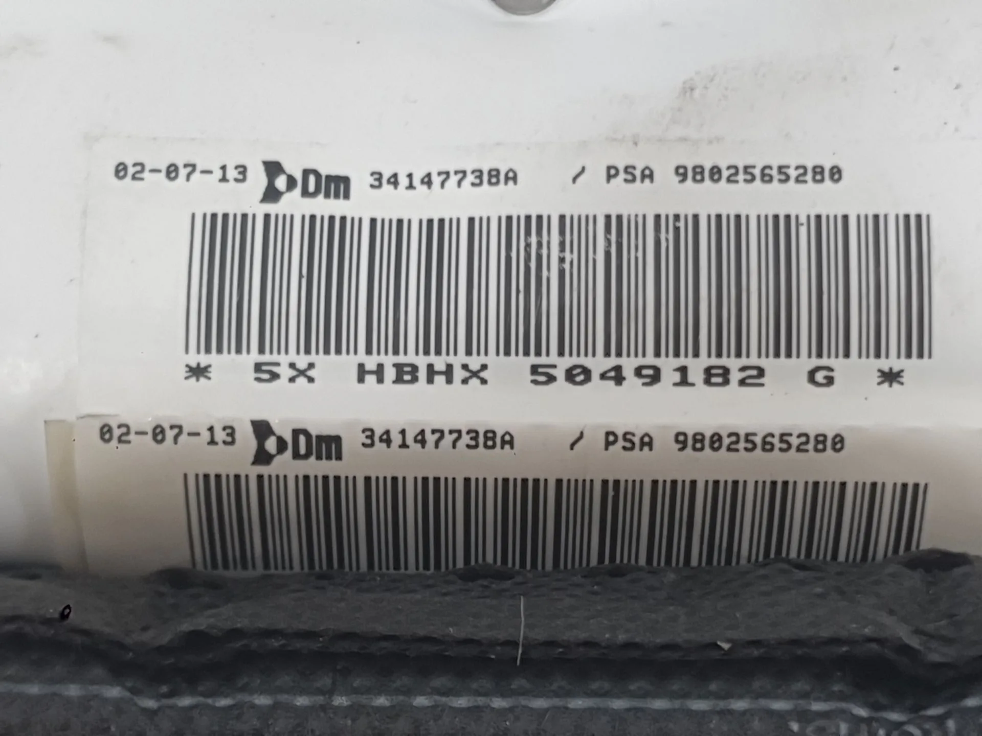 Airbag Cortina Delantero Derecho para Citroën Ds5