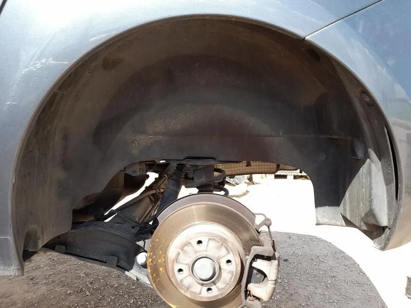 Plastico Pase Rueda Tras. Izq. para Citroën C4 Picasso I Monospace (Ud_)