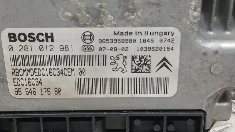 Centralita Motor Uce para Citroën C4 Picasso