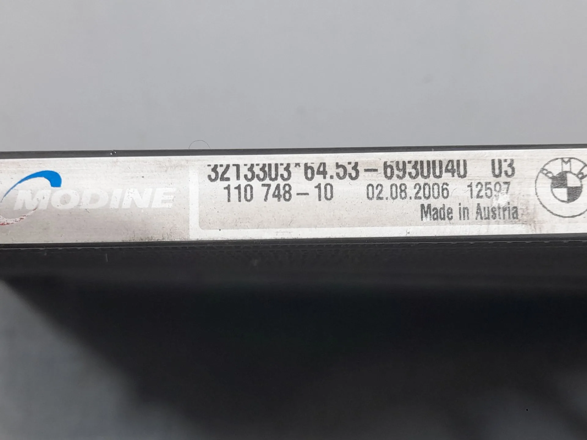 Condensador / Radiador Aire Acondicionado para Bmw 3 (E90)