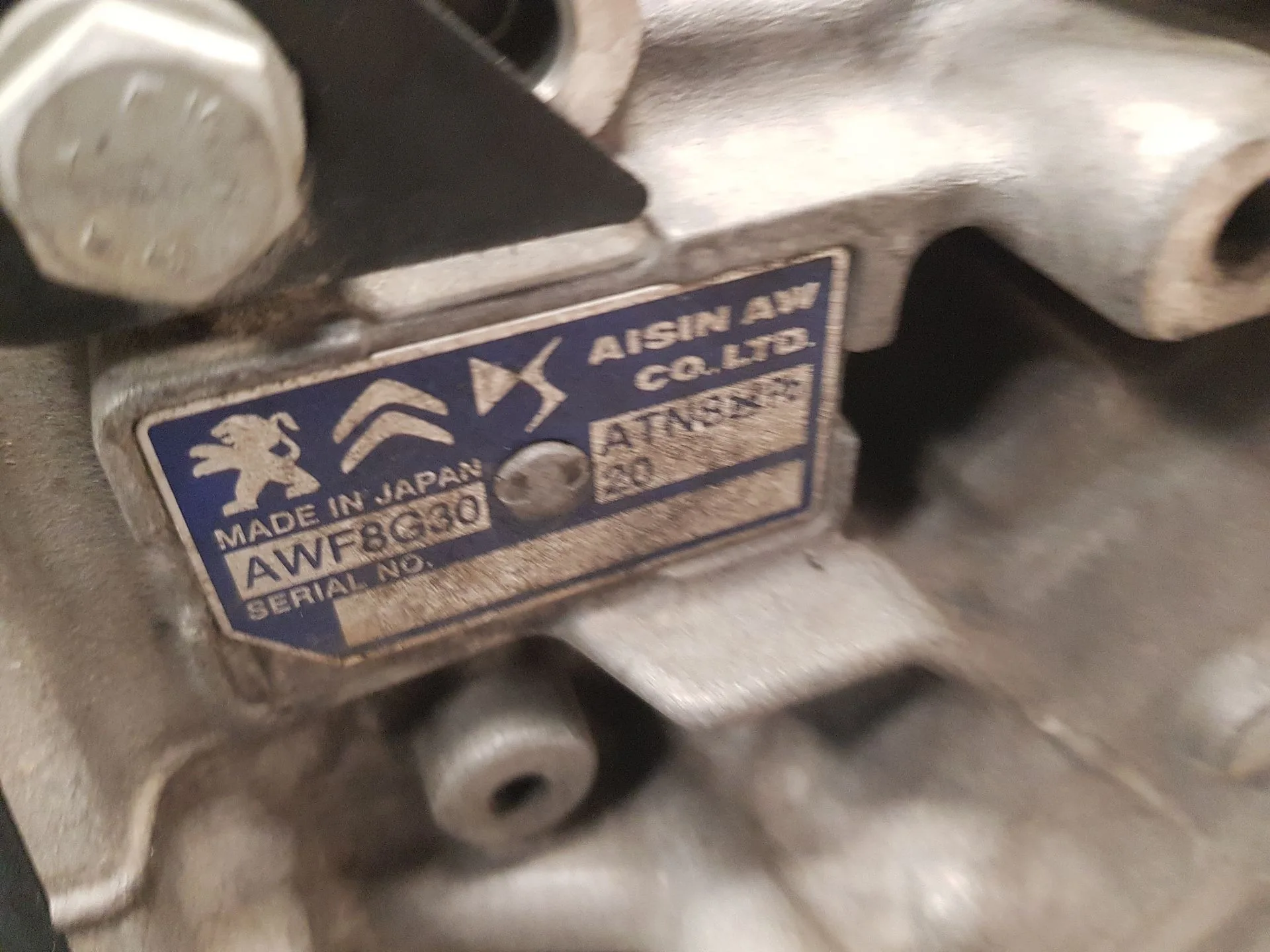 Caja Cambios para Citroën C5 Aircross (Ac_, Aj_, Ar_, A4_)