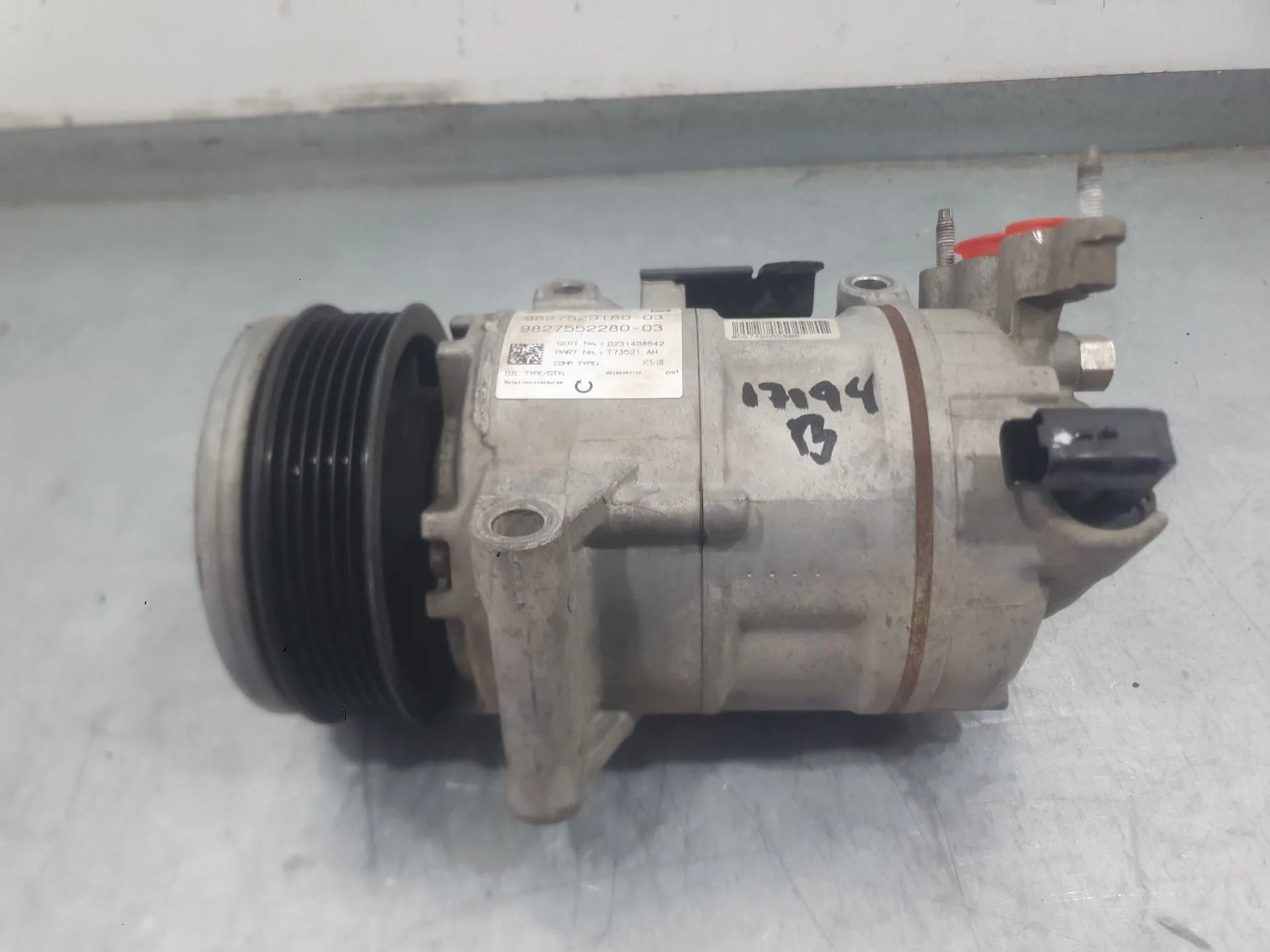 Compresor Aire Acondicionado para Citroën C5 Aircross (Ac_, Aj_, Ar_, A4_)