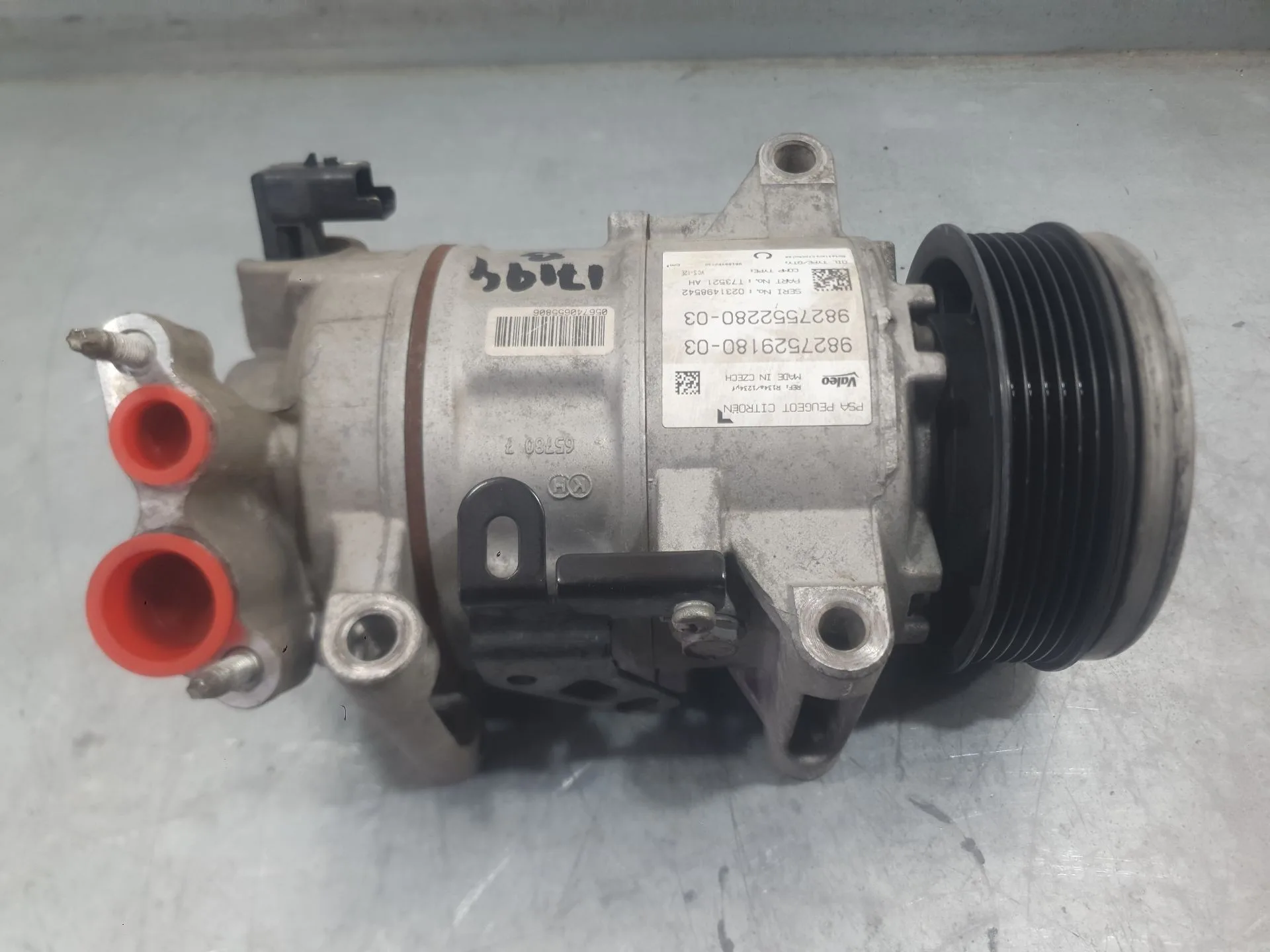 Compresor Aire Acondicionado para Citroën C5 Aircross (Ac_, Aj_, Ar_, A4_)