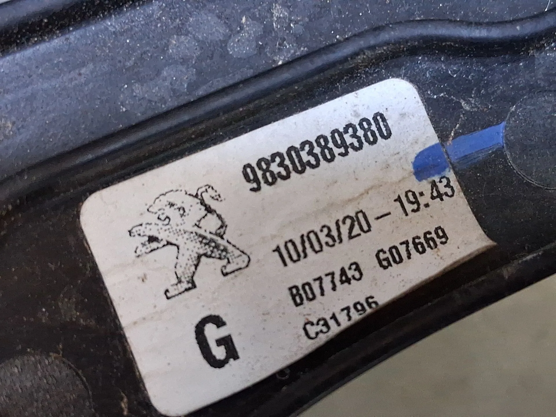 Elevalunas Delantero Izquierdo para Citroën C5 Aircross (Ac_, Aj_, Ar_, A4_)