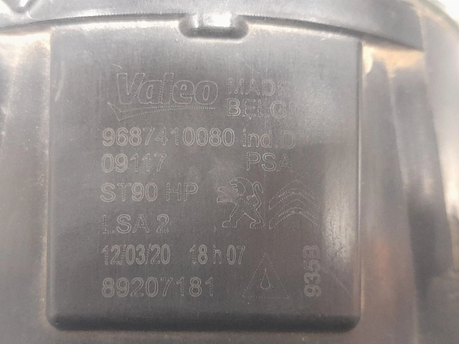 Faro Antiniebla Derecho para Citroën C5 Aircross (Ac_, Aj_, Ar_, A4_)