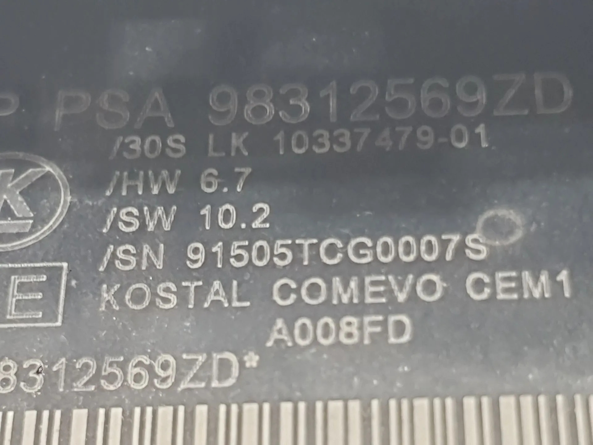 Mando Luces Y Limpia para Citroën C5 Aircross (Ac_, Aj_, Ar_, A4_)