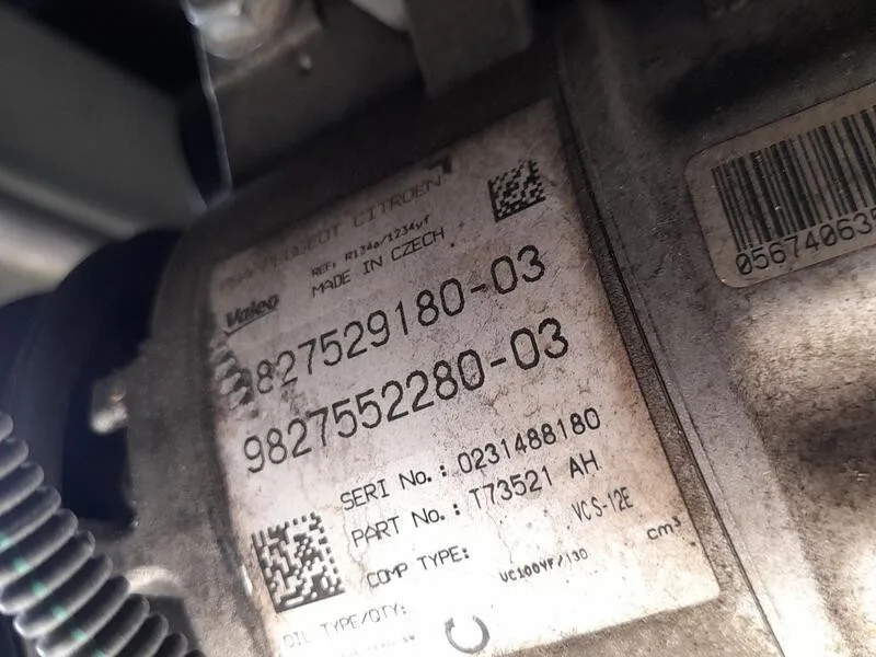 Compresor Aire Acondicionado para Citroën C5 Aircross (Ac_, Aj_, Ar_, A4_)