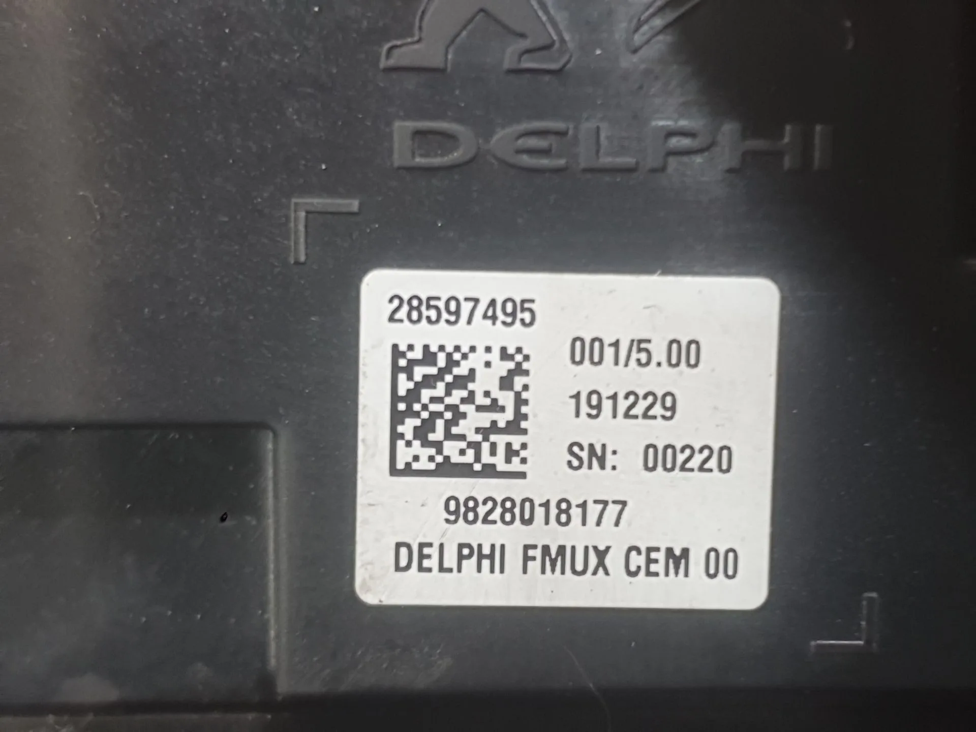 Mando Multifuncion para Citroën C5 Aircross (Ac_, Aj_, Ar_, A4_)
