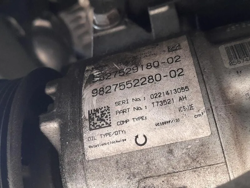 Compresor Aire Acondicionado para Citroën C5 Aircross (Ac_, Aj_, Ar_, A4_)