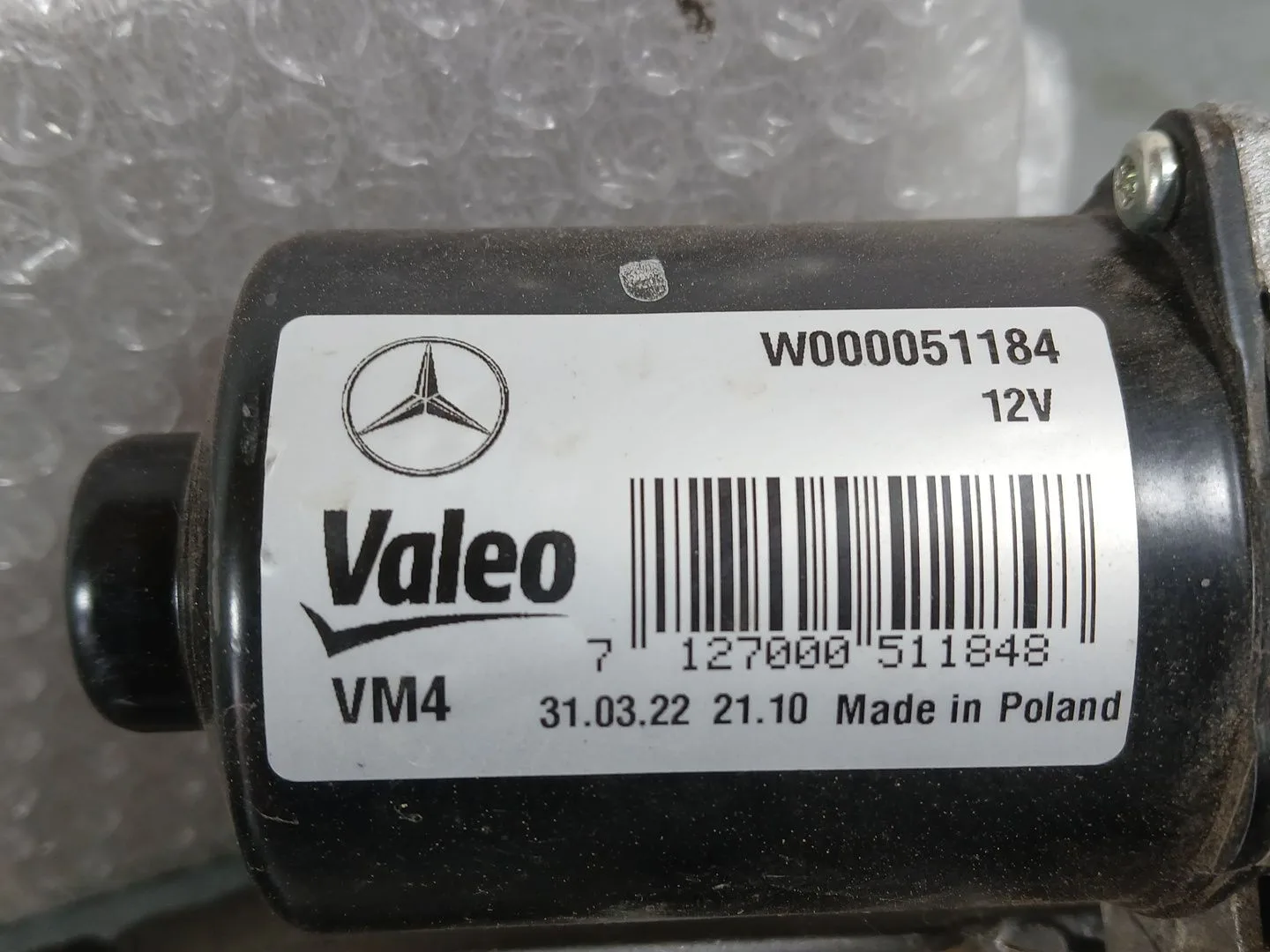 Motor Limpia Delantero para Mercedes-Benz Vito Tourer (W447)