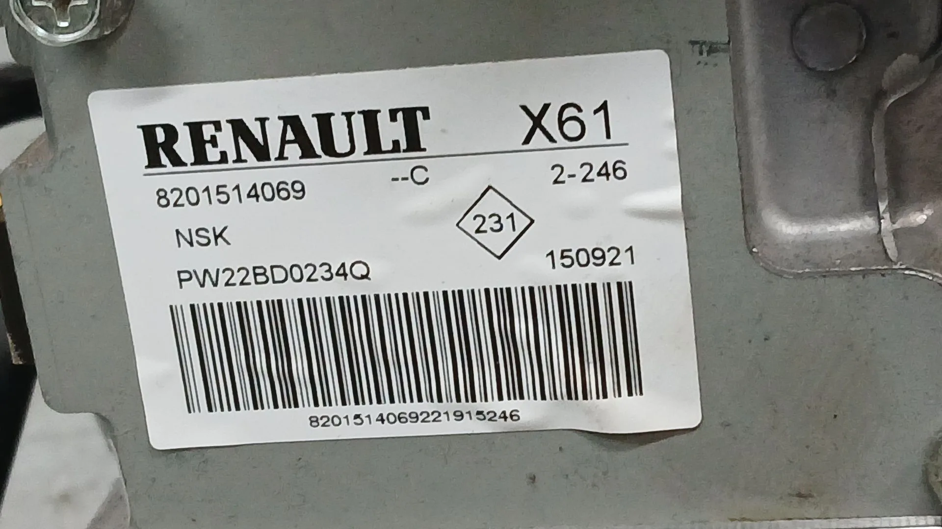 Columna Direccion para Nissan Nv250 Furgoneta (X61)