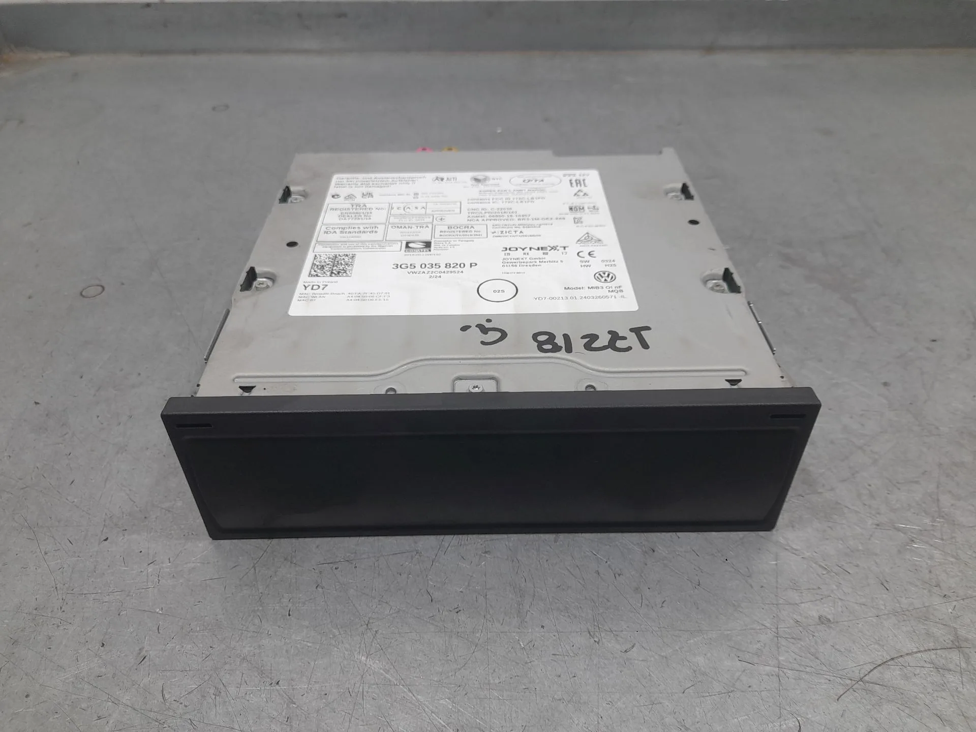 Sistema Audio / Radio para Volkswagen Taigo (Cs1)