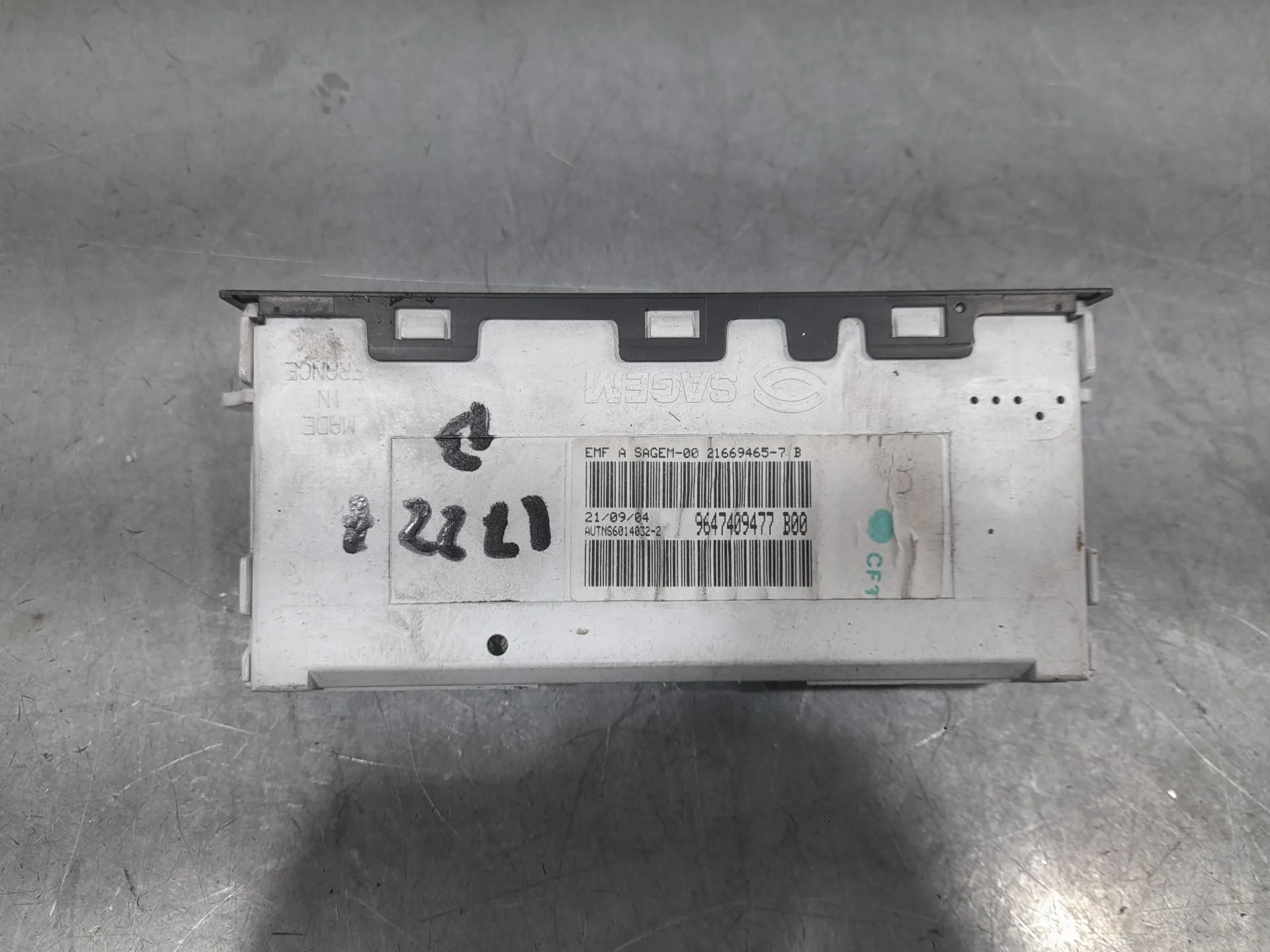 Pantalla Multifuncion para Citroën C2 (Jm_)