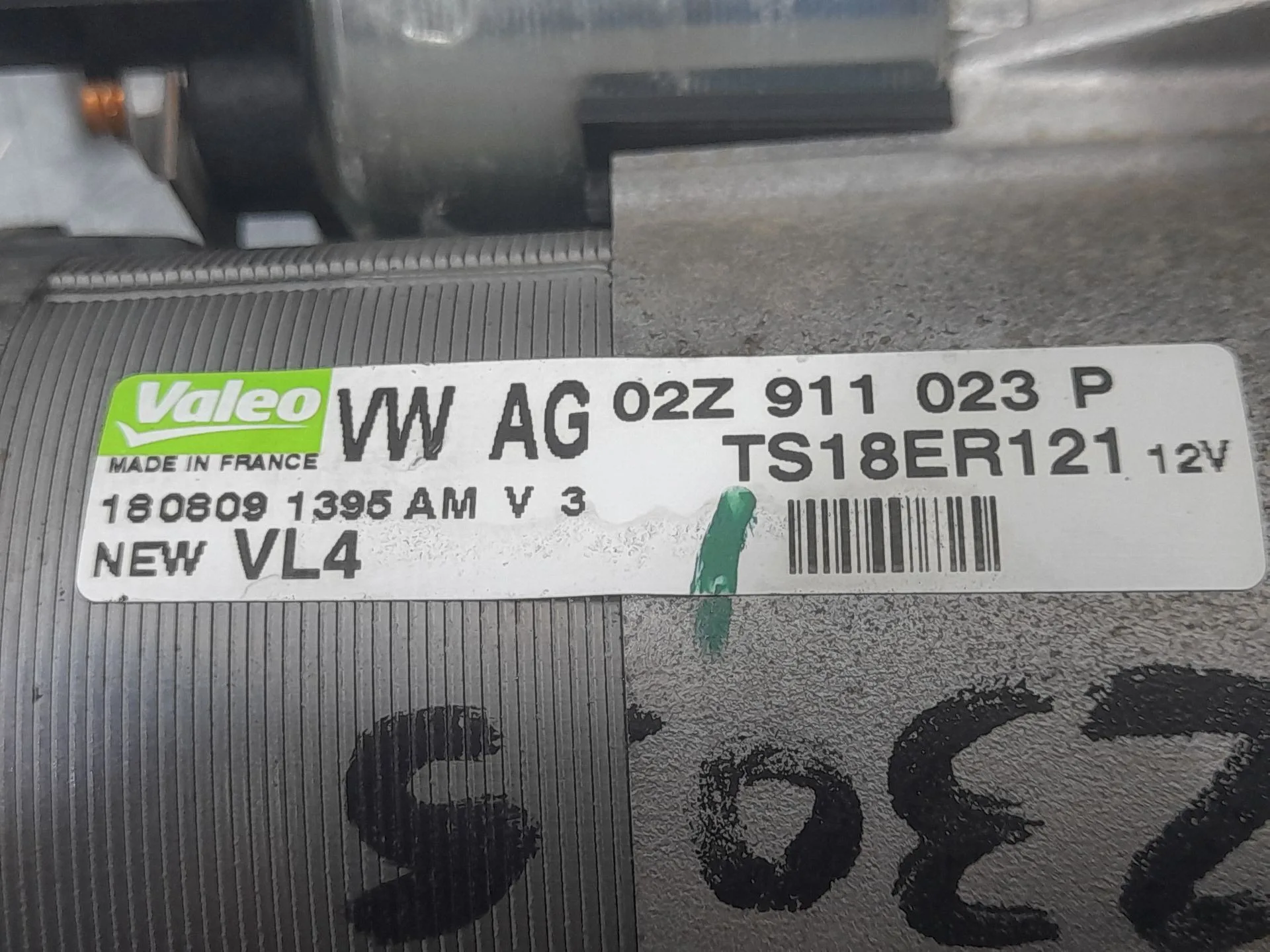 Motor Arranque para Volkswagen Golf Vi (5K1)