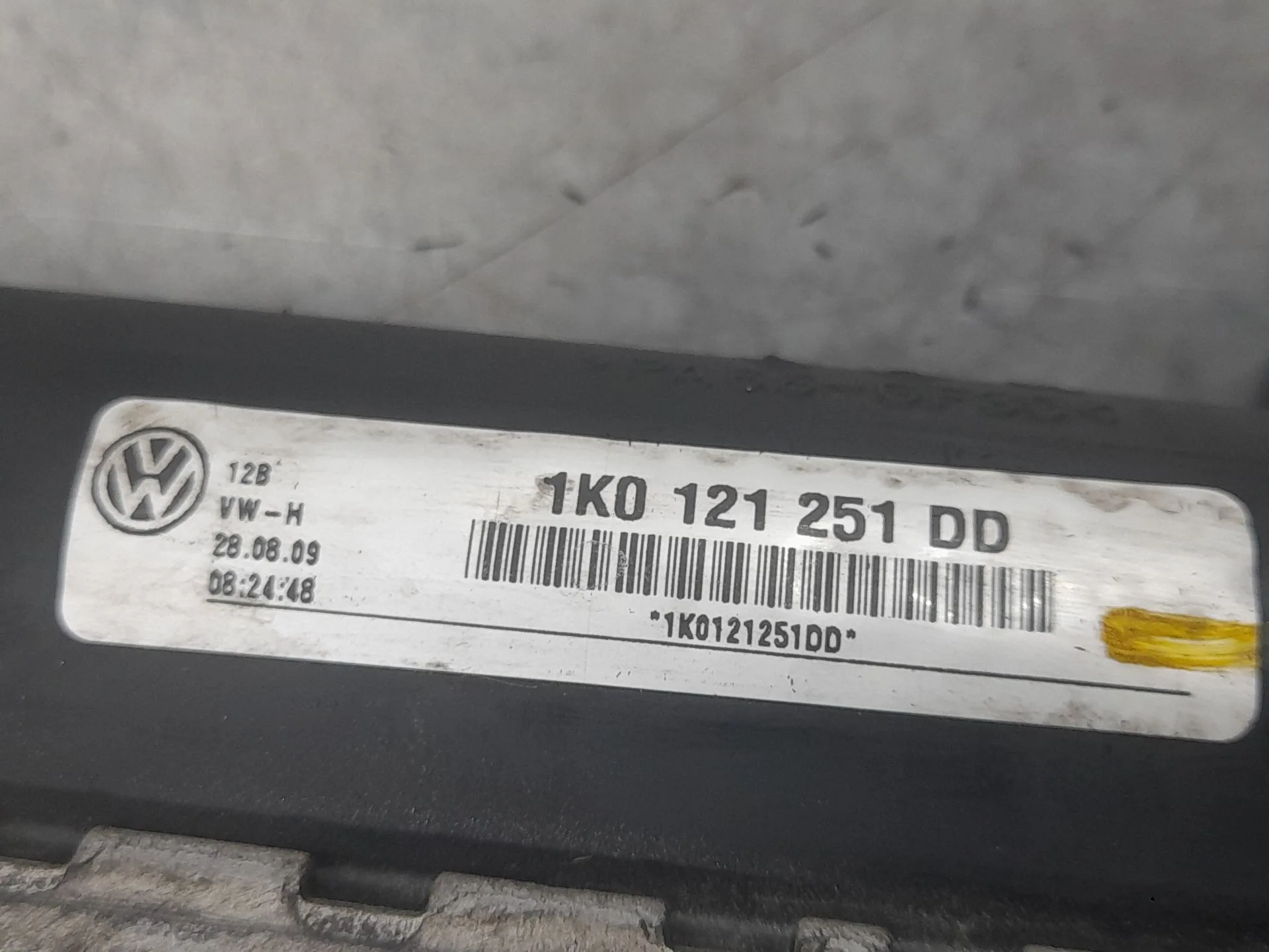 Radiador Agua para Volkswagen Golf Vi (5K1)
