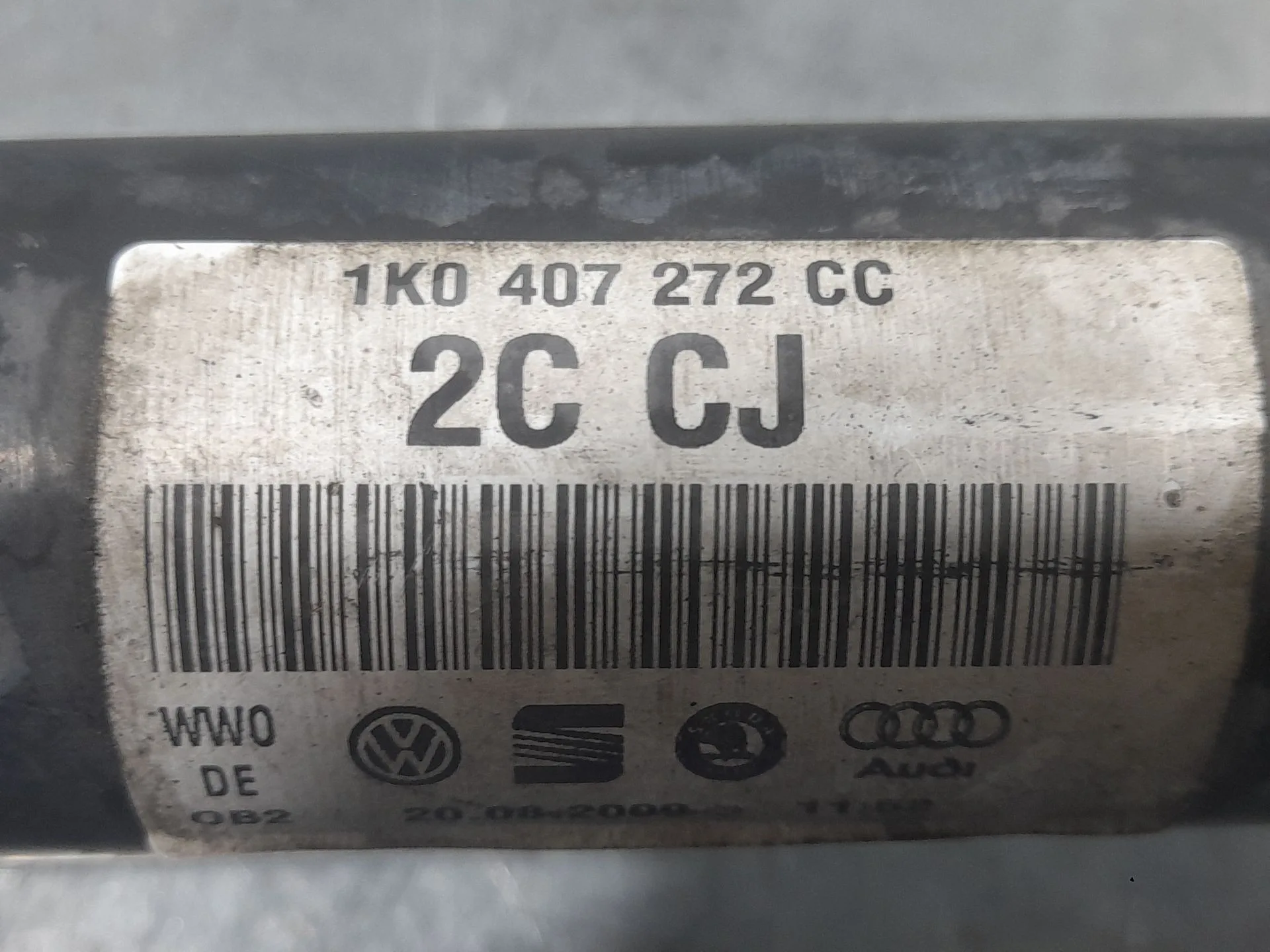 Transmision Delantera Derecha para Volkswagen Golf Vi (5K1)