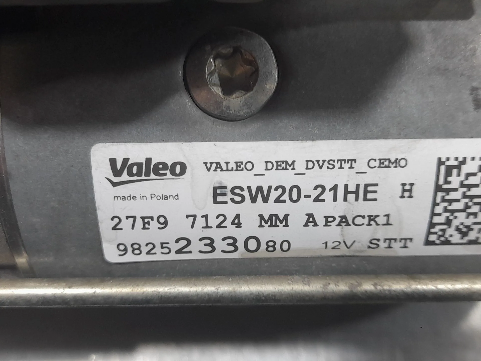 Motor Arranque para Opel Combo Furgoneta/Monovolumen (K9)