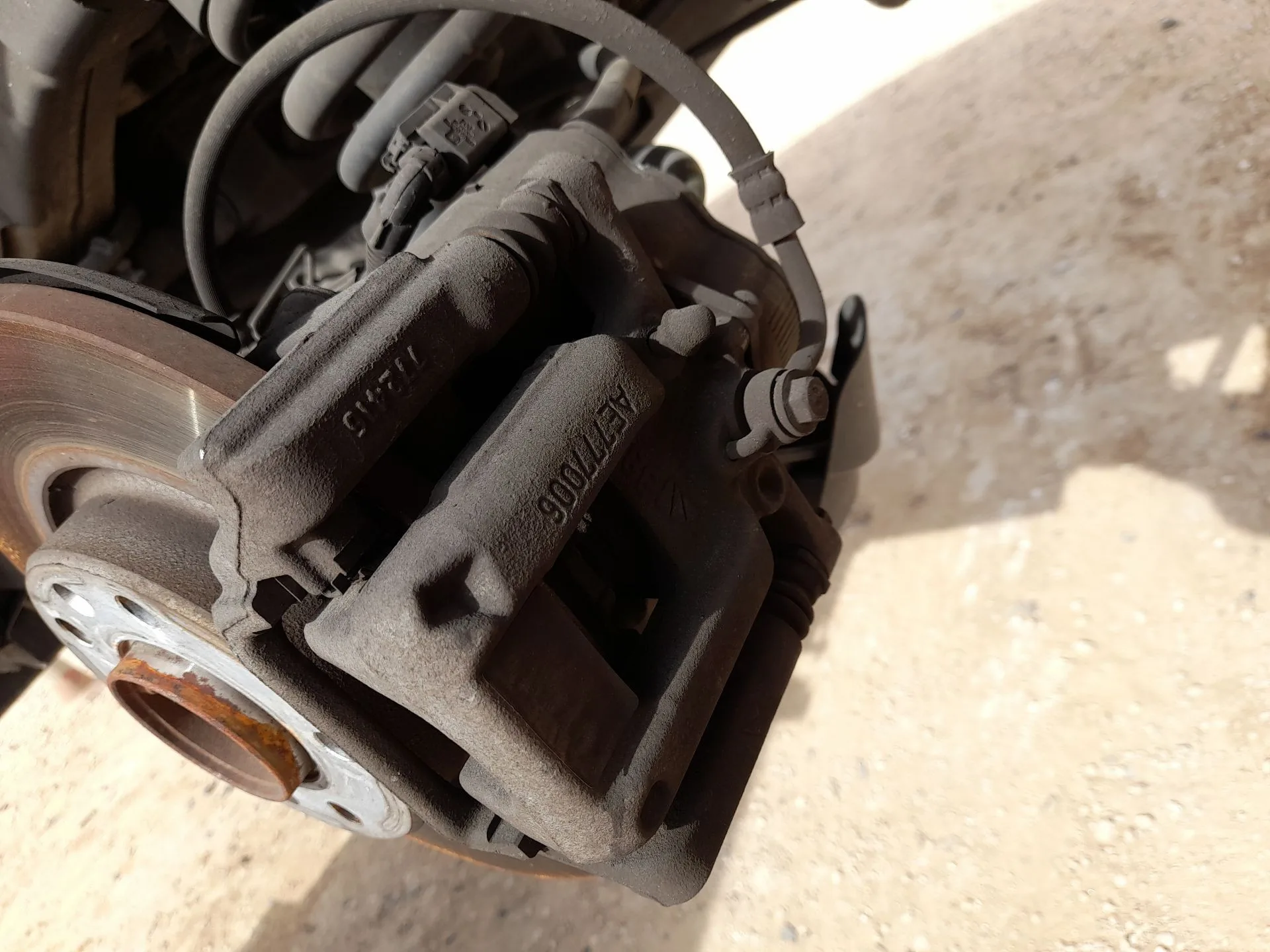 Pinza Freno Trasera Izquierda para Opel Combo Furgoneta/Monovolumen (K9)