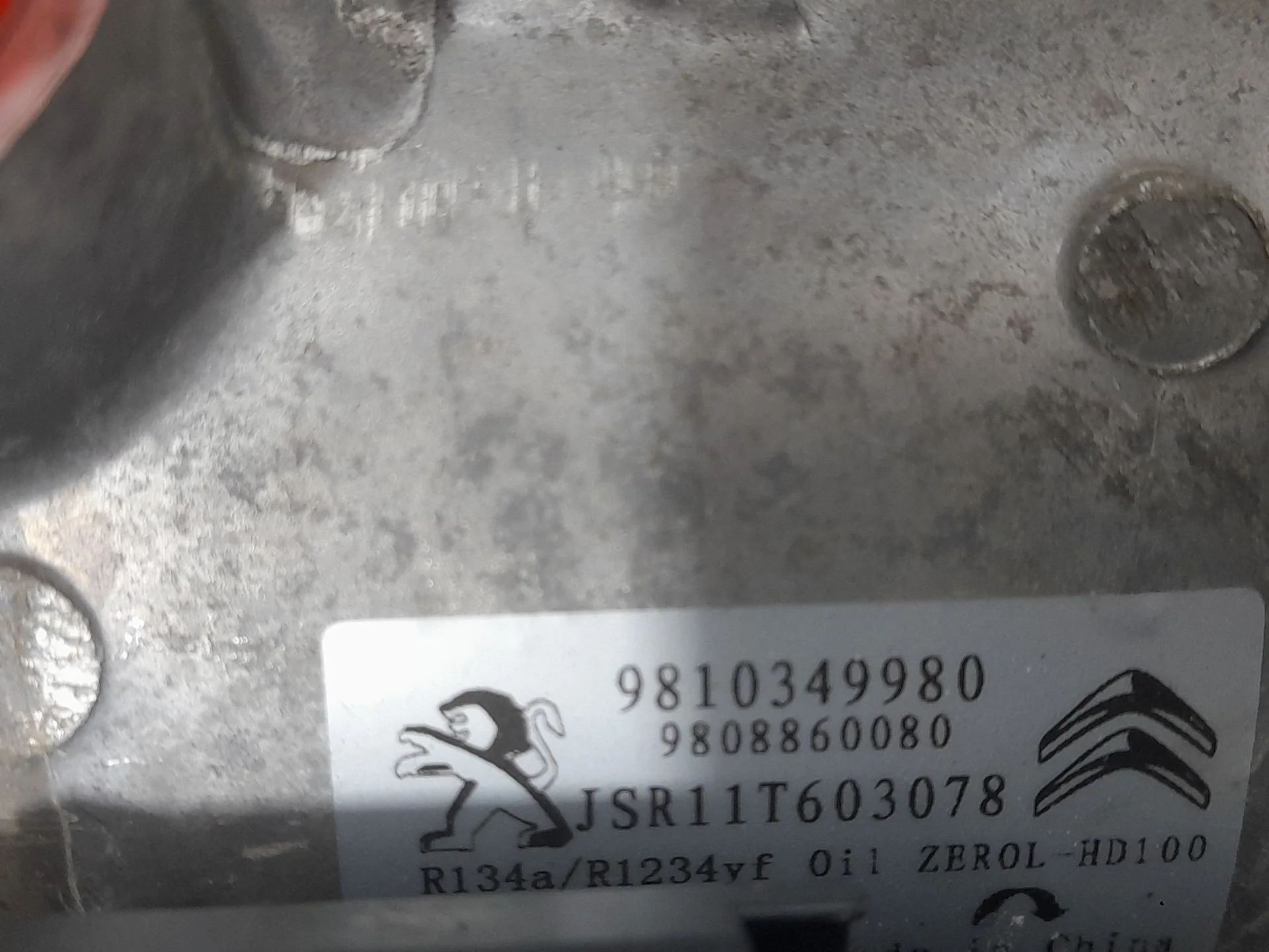 Compresor Aire Acondicionado para Peugeot Partner Furgoneta/Monovolumen (K9)