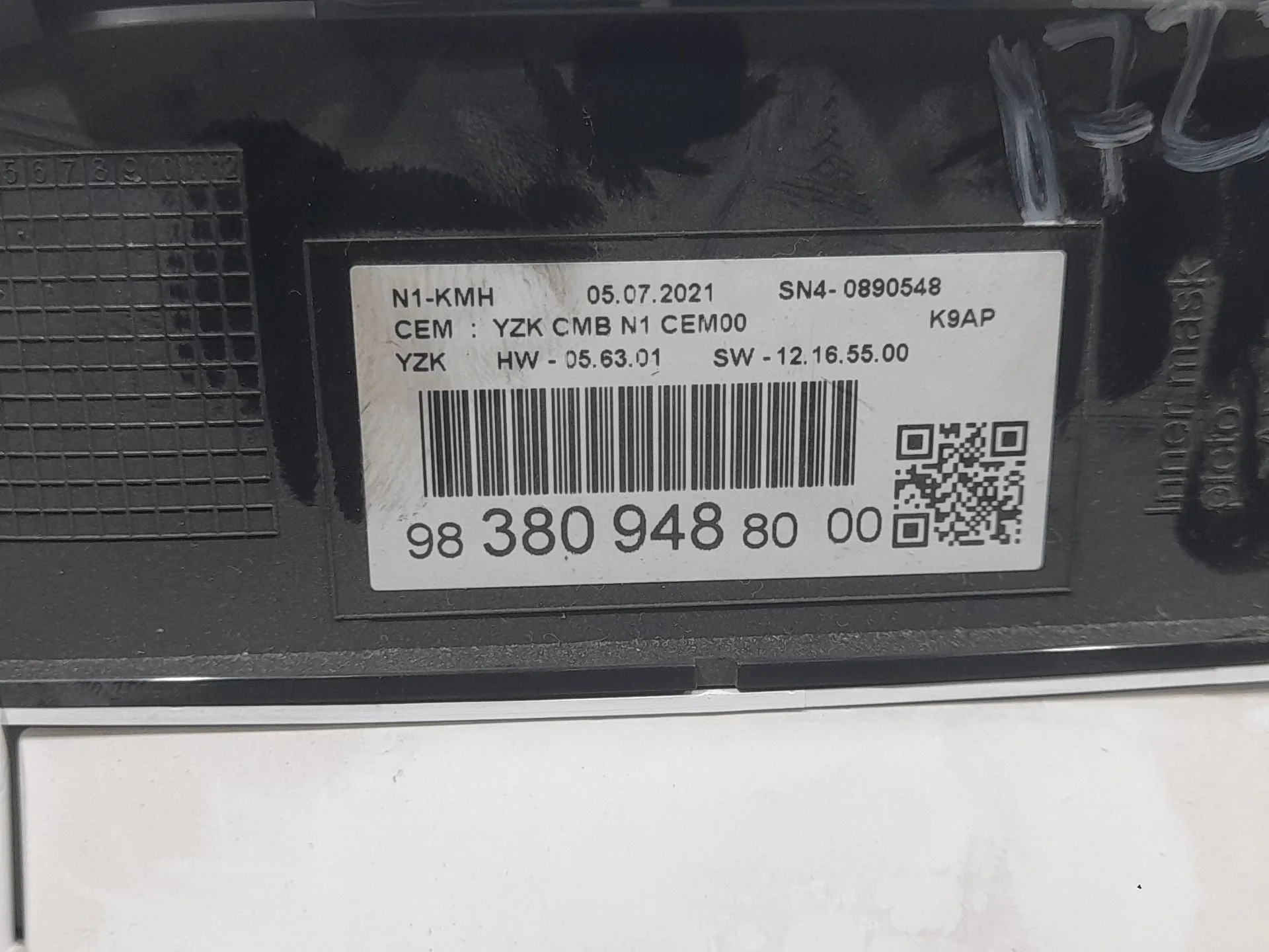 Cuadro Instrumentos para Peugeot Partner Furgoneta/Monovolumen (K9)