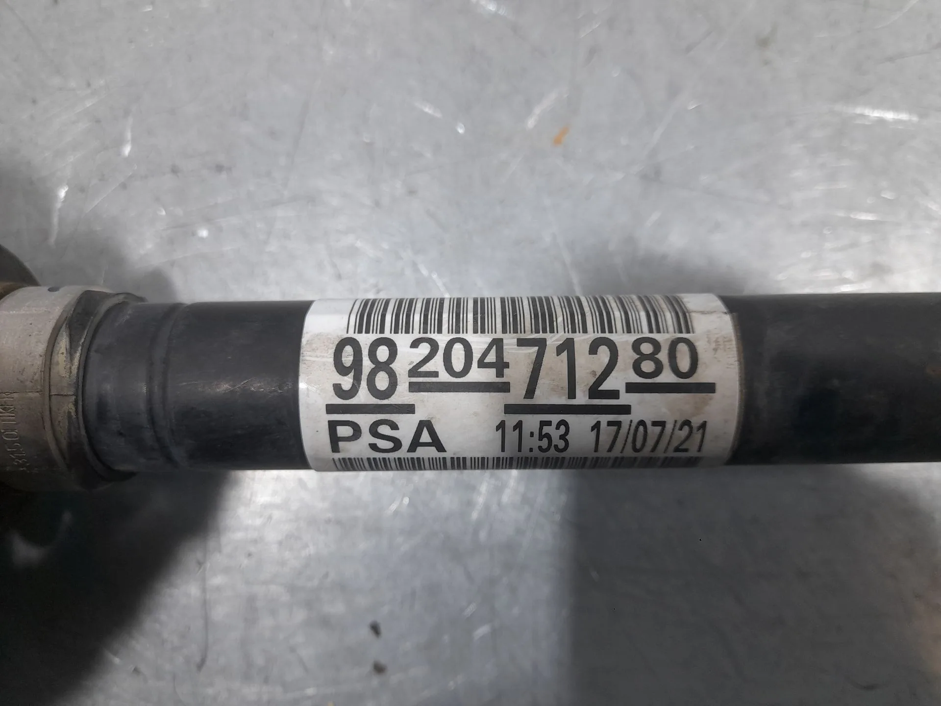 Transmision Delantera Izquierda para Peugeot Partner Furgoneta/Monovolumen (K9)