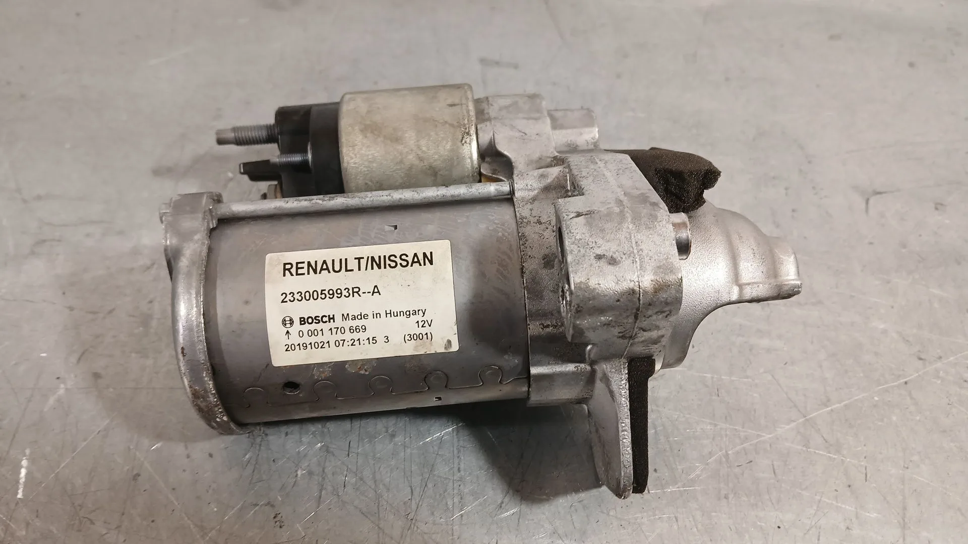 Motor Arranque para Nissan Micra V (K14)