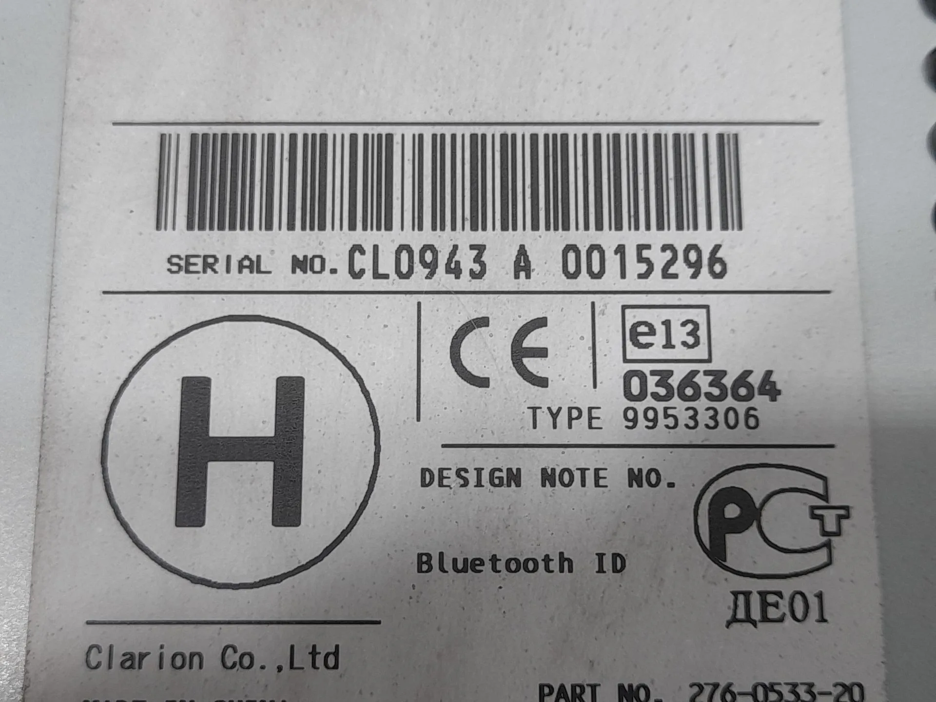 Sistema Audio / Radio Cd para Nissan Nv200 Furgoneta
